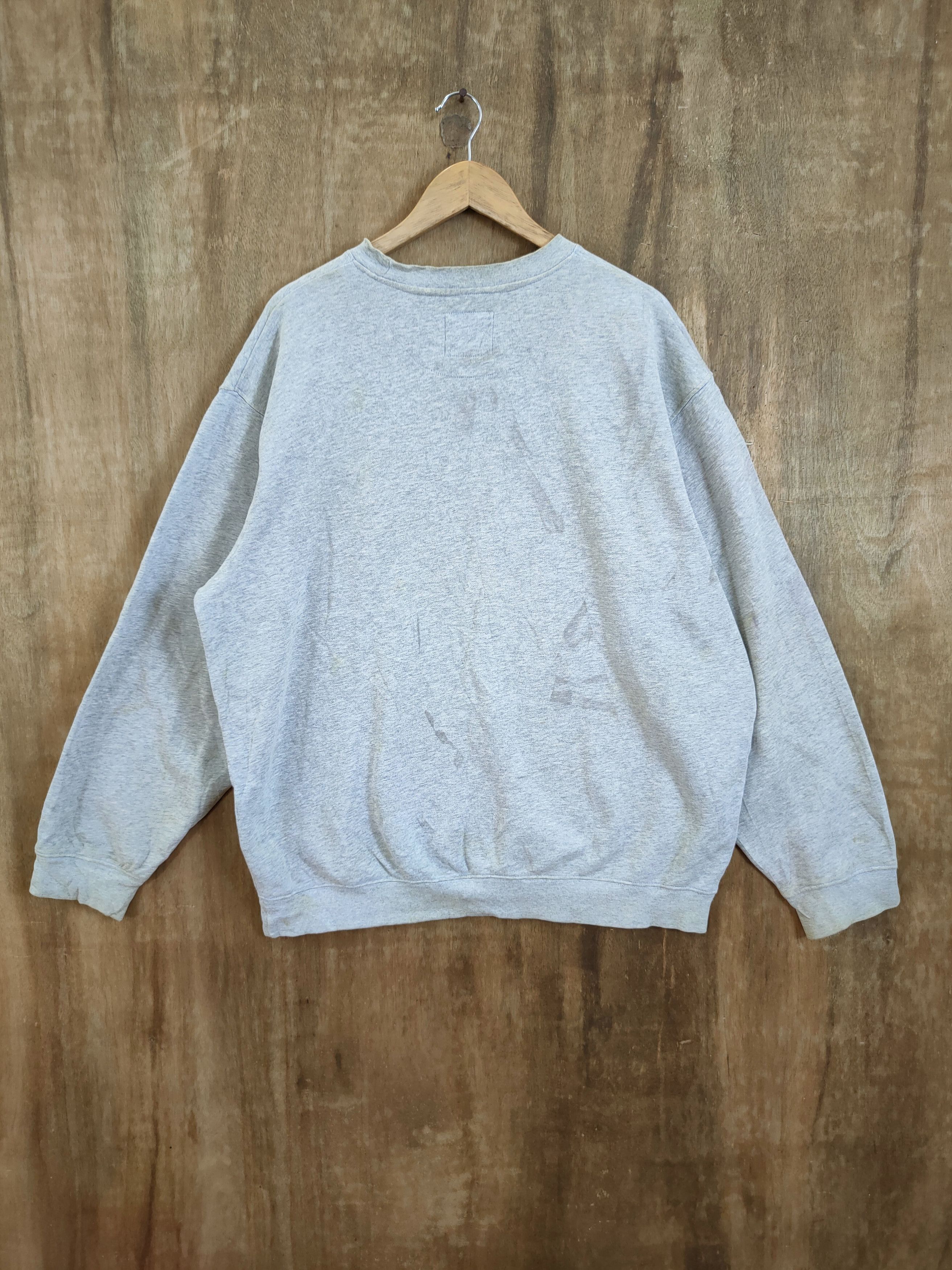 Reebok Reebok vintage worn distressed dirty sweatshirt #6157 Size US XL / EU 56 / 4 - 10 Thumbnail