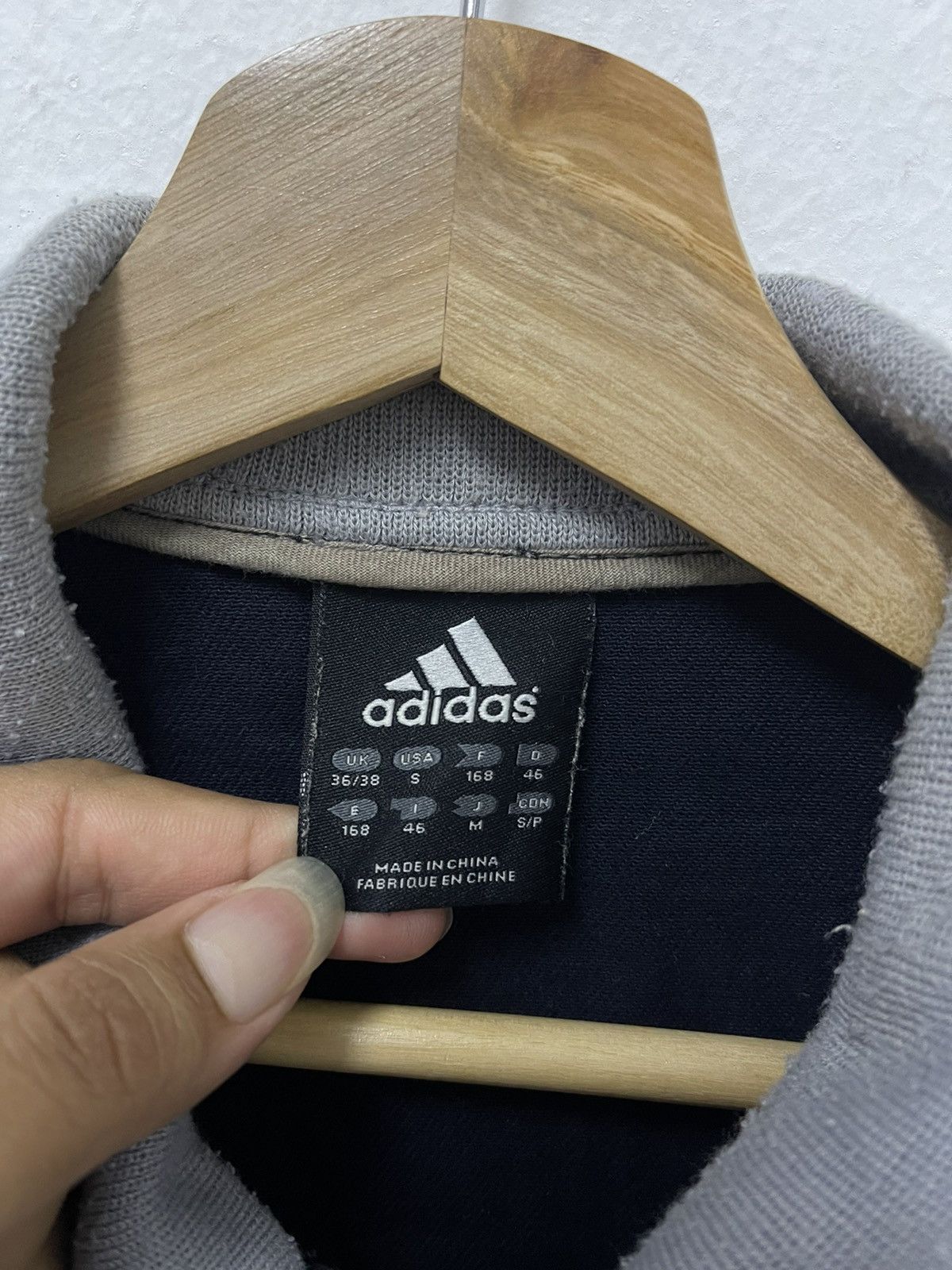 Adidas × Vintage Vintage Adidas Equipment Y2K Spellout Zip Up Jacket Size US M / EU 48-50 / 2 - 7 Thumbnail