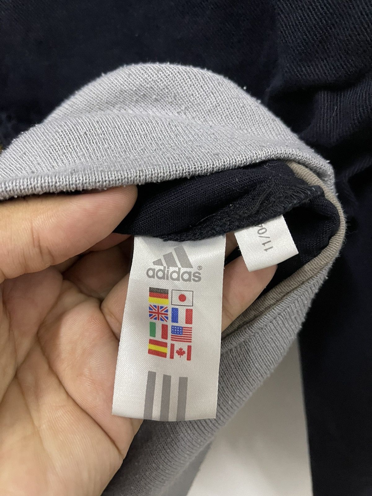 Adidas × Vintage Vintage Adidas Equipment Y2K Spellout Zip Up Jacket Size US M / EU 48-50 / 2 - 9 Thumbnail