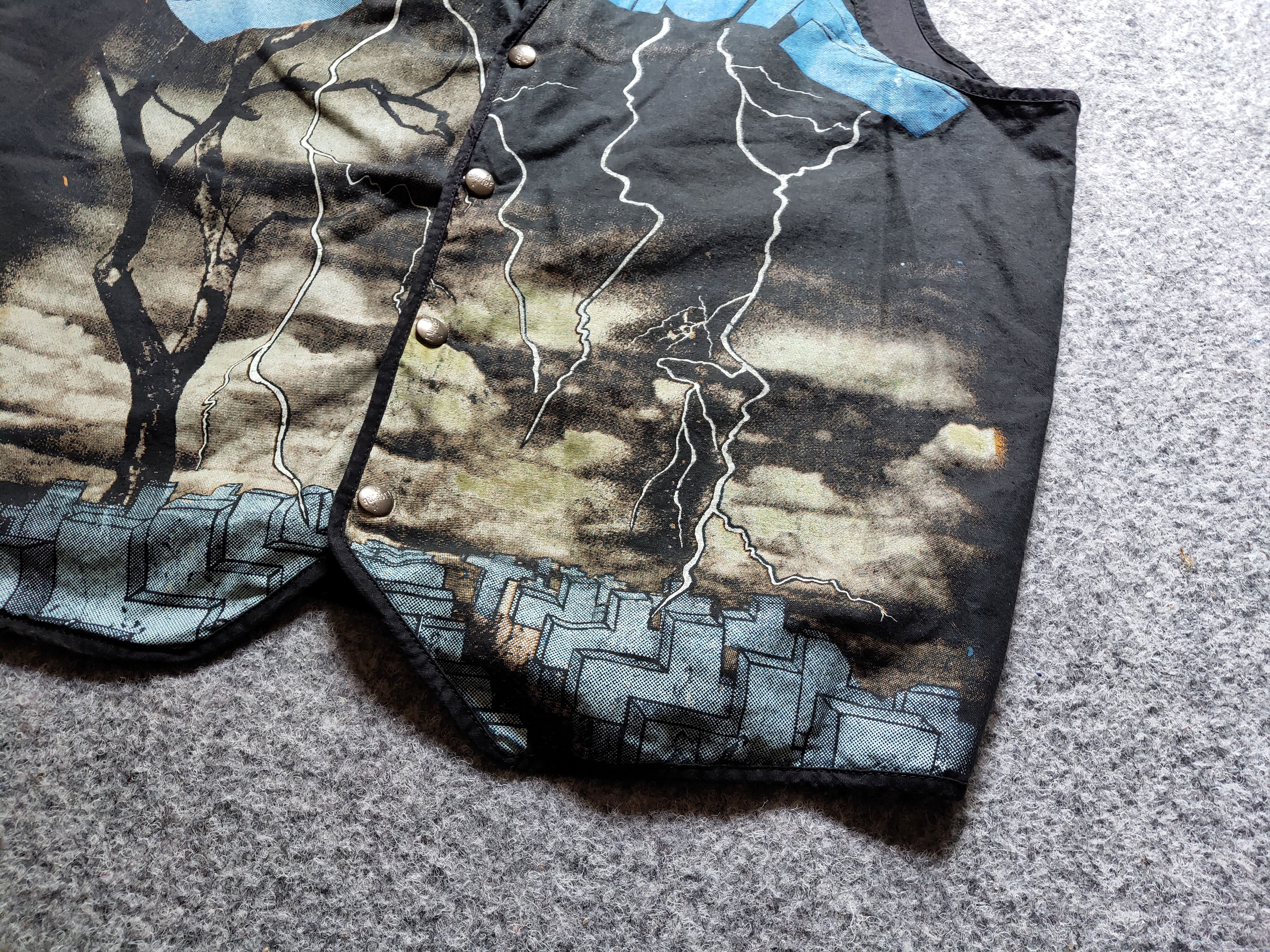 Metallica Ultra Rare Vintage Metallica empire vest 90 100% Cotton Size US XL / EU 56 / 4 - 6 Thumbnail