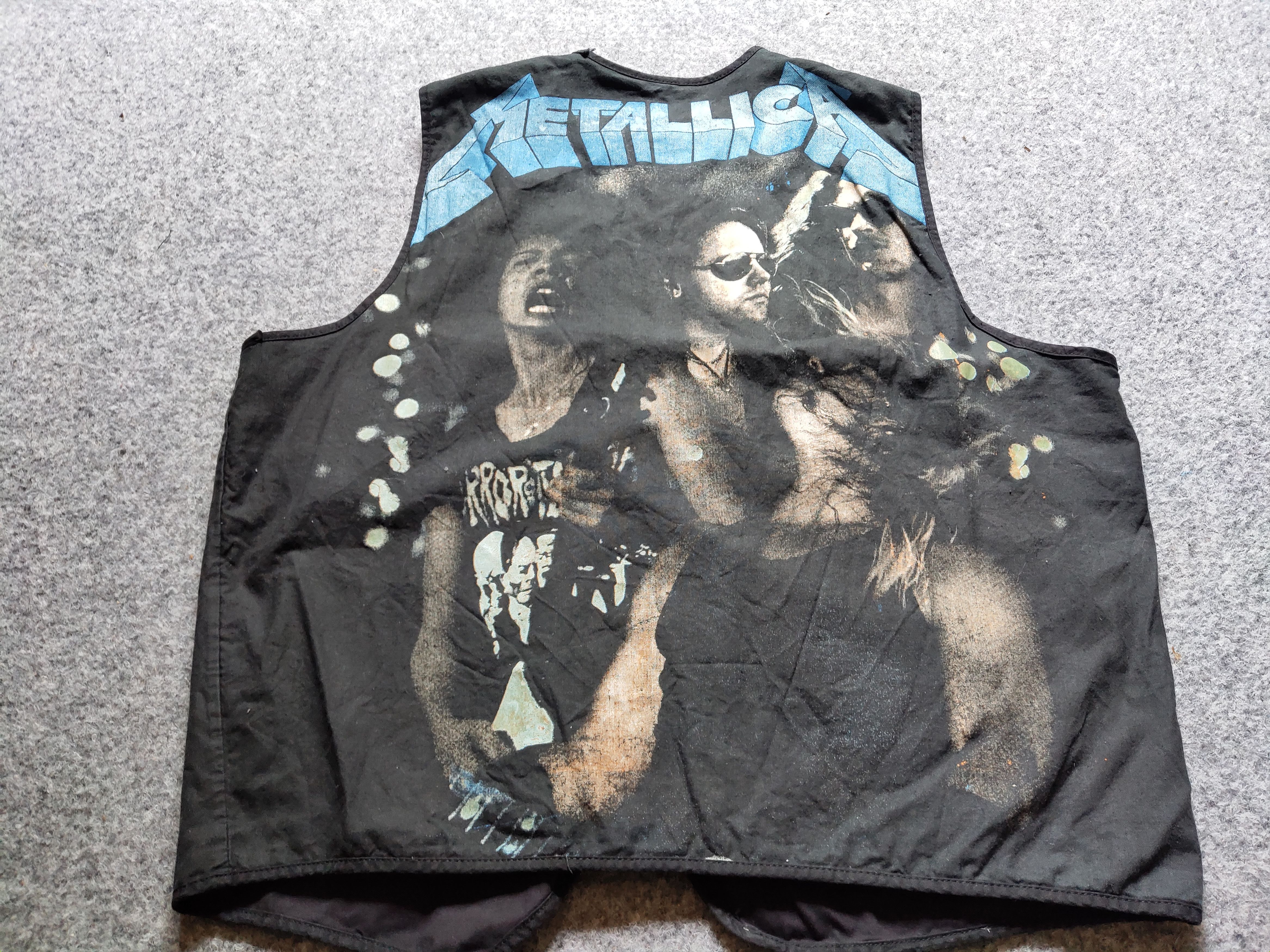 Metallica Ultra Rare Vintage Metallica empire vest 90 100% Cotton Size US XL / EU 56 / 4 - 10 Thumbnail