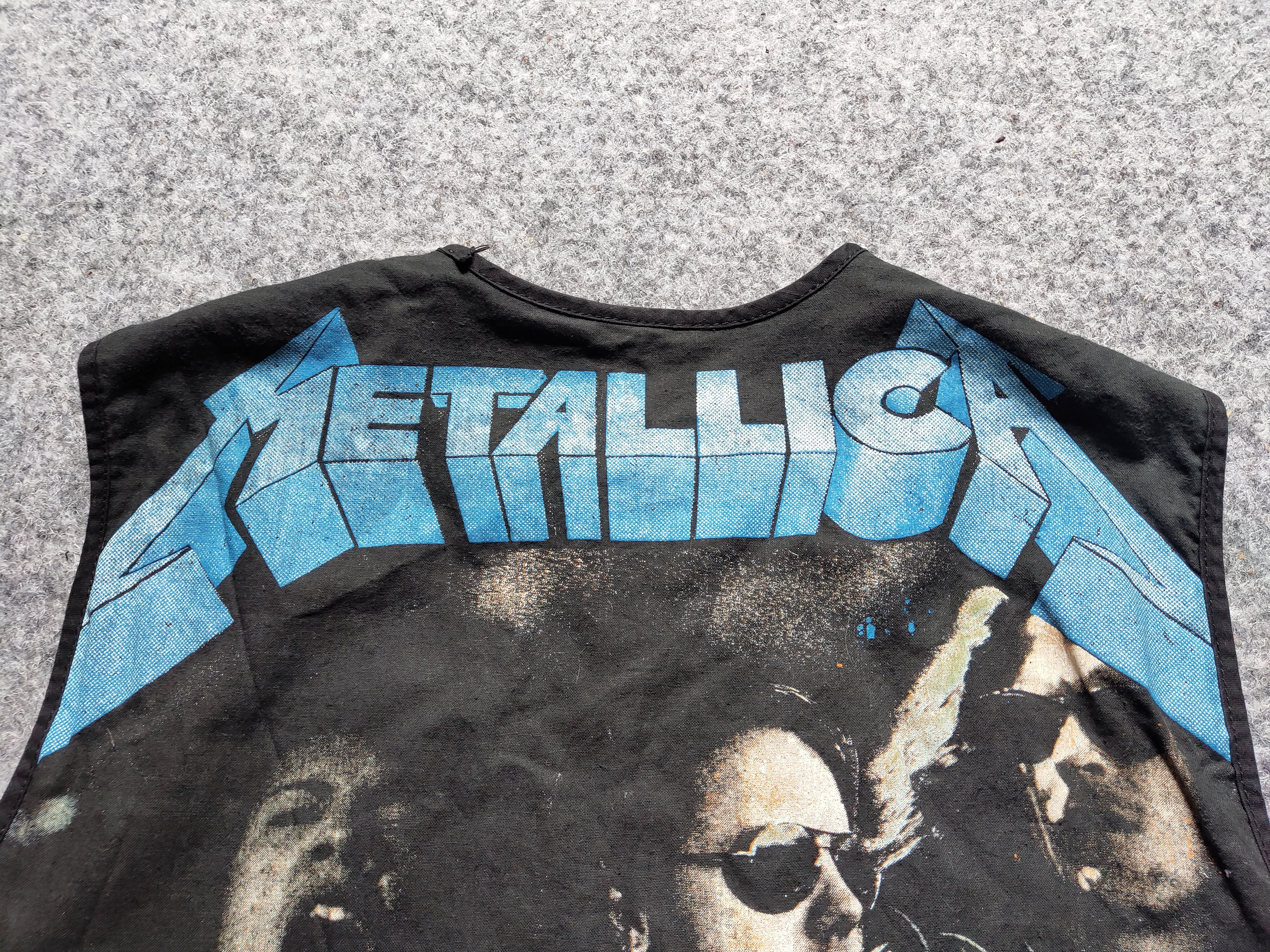 Metallica Ultra Rare Vintage Metallica empire vest 90 100% Cotton Size US XL / EU 56 / 4 - 12 Thumbnail