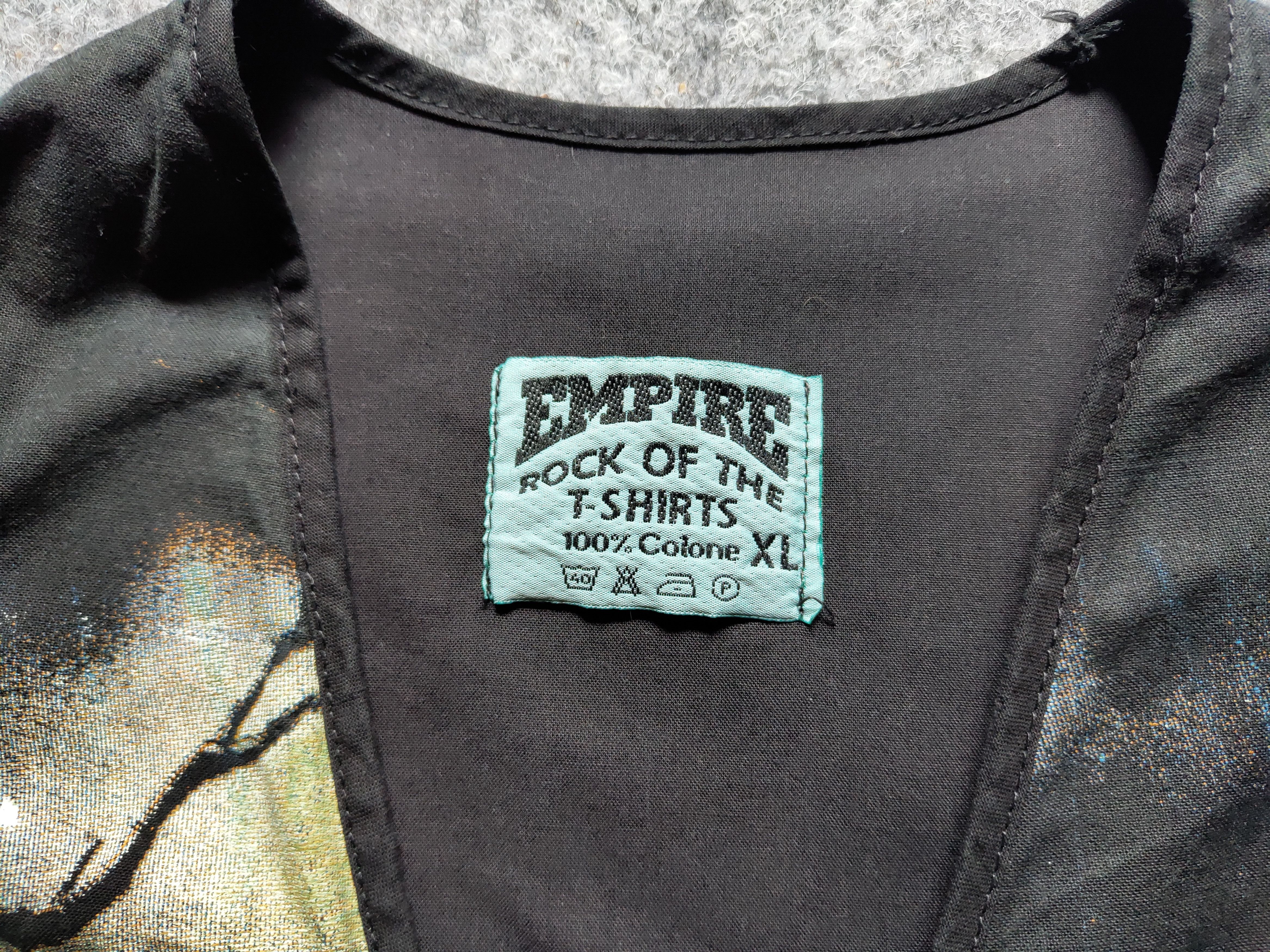 Metallica Ultra Rare Vintage Metallica empire vest 90 100% Cotton Size US XL / EU 56 / 4 - 13 Thumbnail