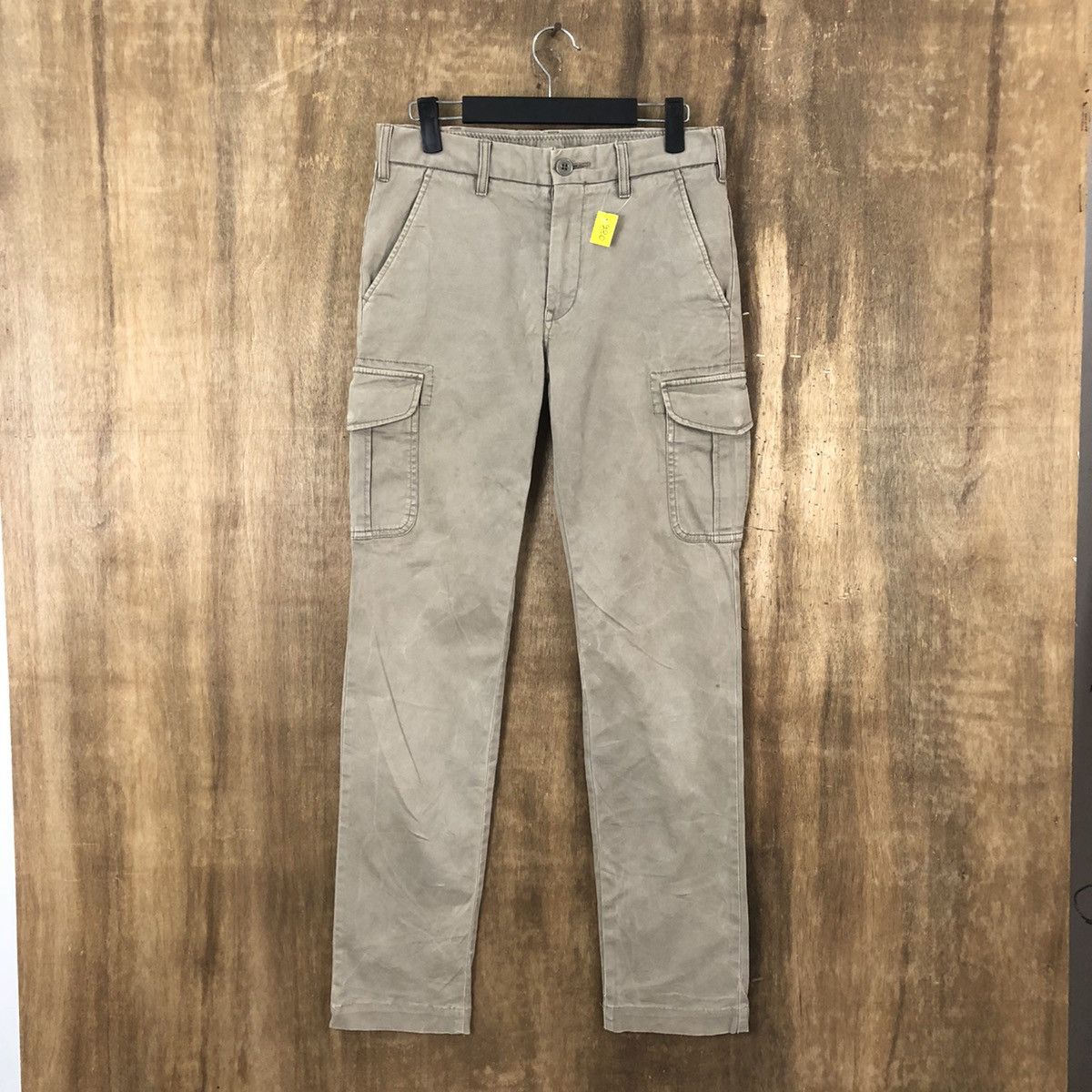 Uniqlo Brown multipocket tactical cargo pants #086