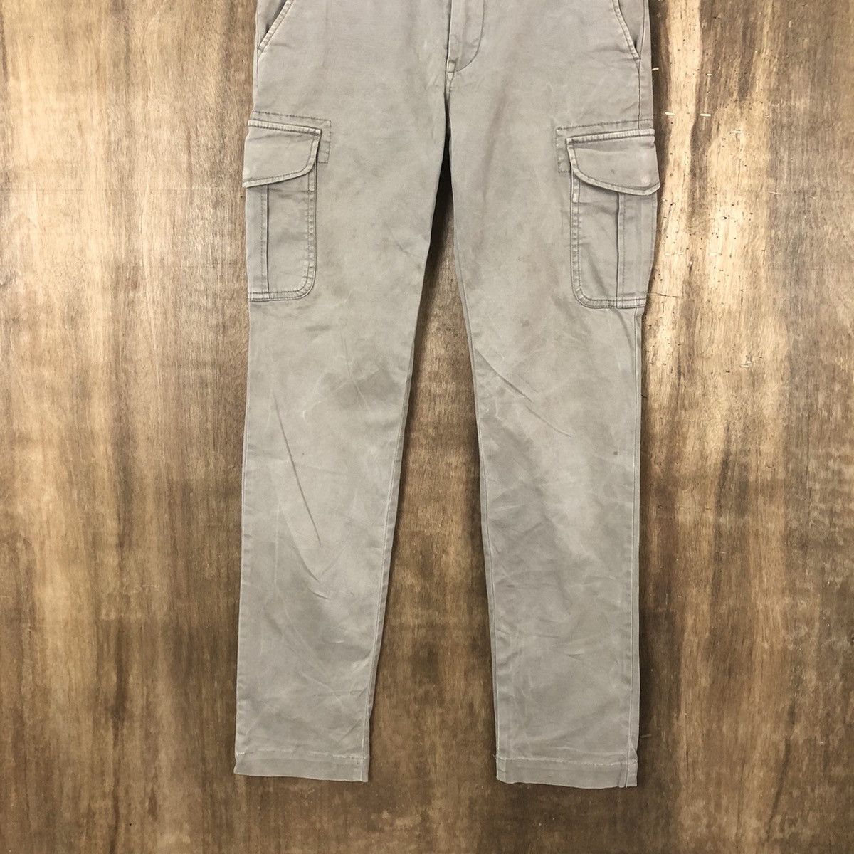 Japanese Brand × Uniqlo Uniqlo Brown multipocket tactical cargo pants #086 Size US 29 - 3 Thumbnail