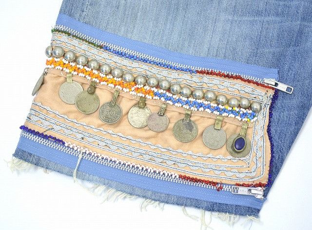 TALKING ABOUT THE ABSTRACTION Talking About The Abstraction x Elate Zipper Denim Shorts Size US 33 - 3 Thumbnail