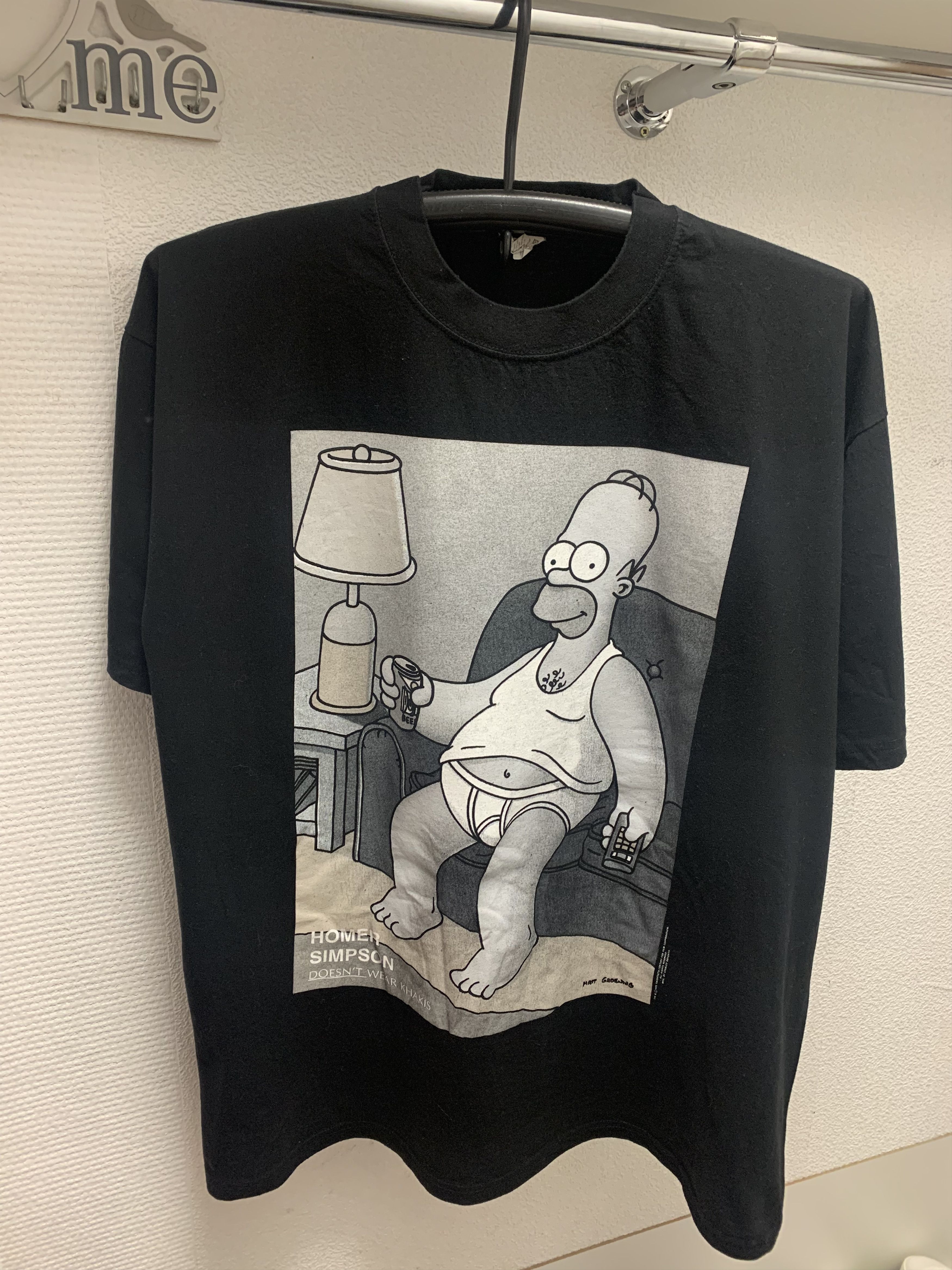 Vintage Homer Simpson JTS 1995 big logo xl American vintage t-shirt Size US XL / EU 56 / 4 - 1 Thumbnail