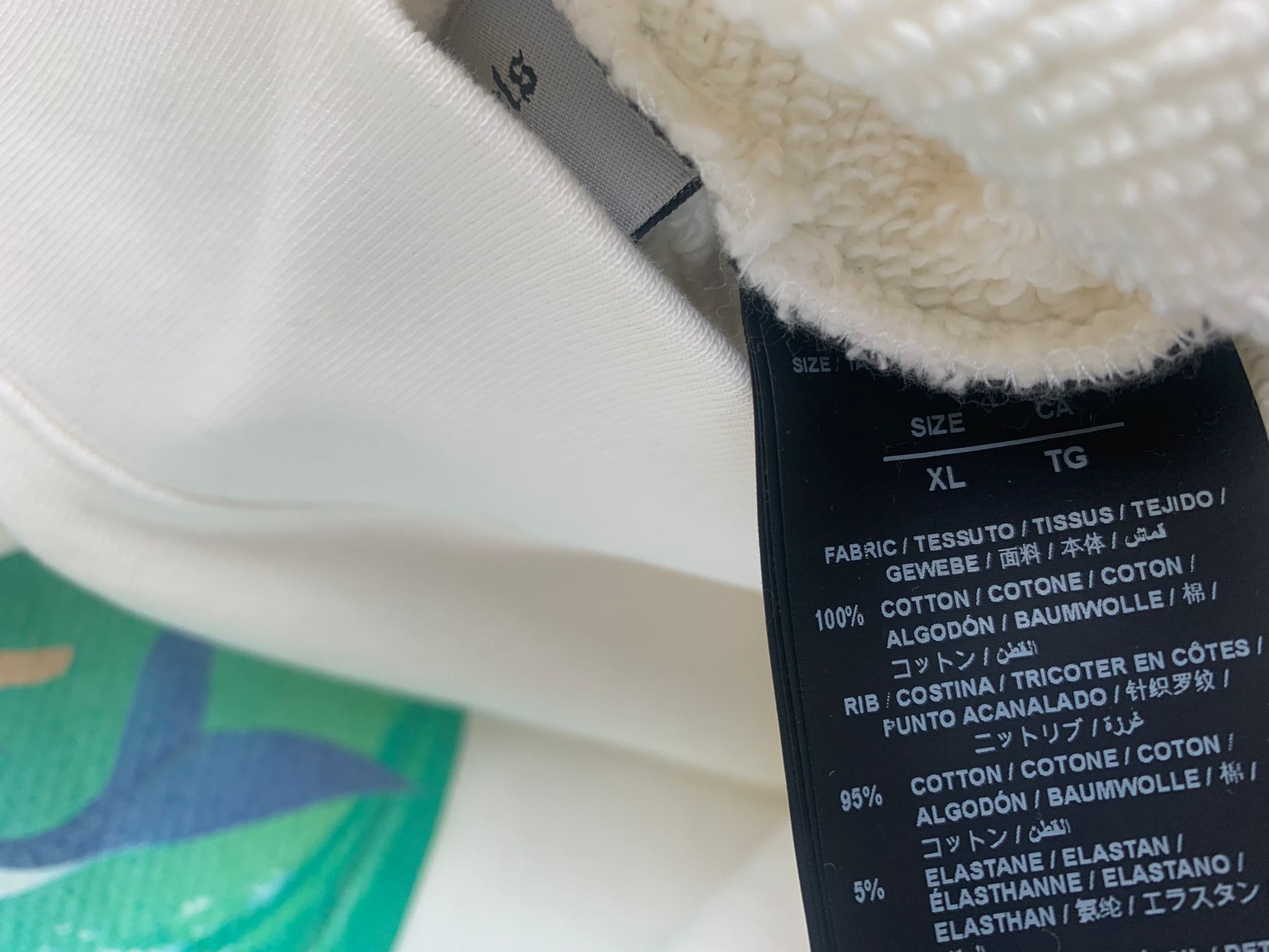 Palm Angels Fishing Crewneck in Brilliant White Size US XL / EU 56 / 4 - 11 Thumbnail