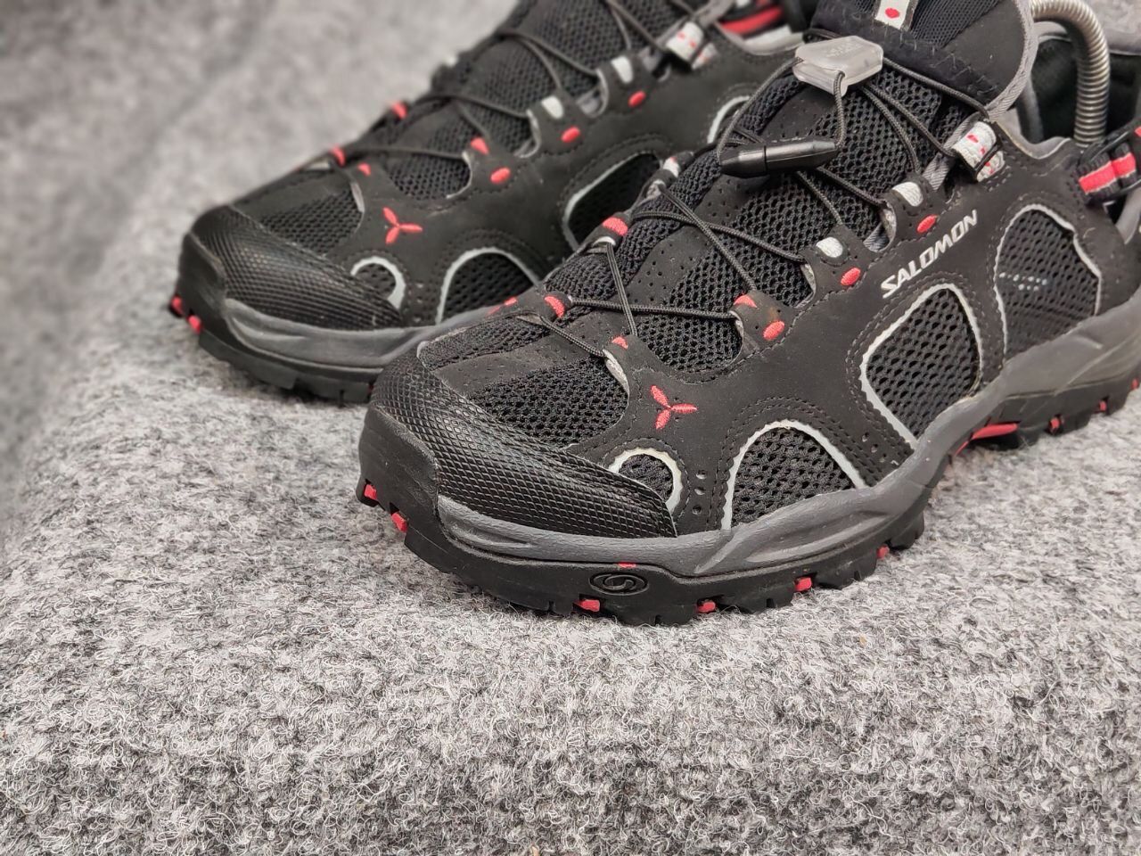 Salomon Vintage Salomon Techamphibian Hiking Vented Casual Shoes Size US 7.5 / EU 40-41 - 17 Thumbnail