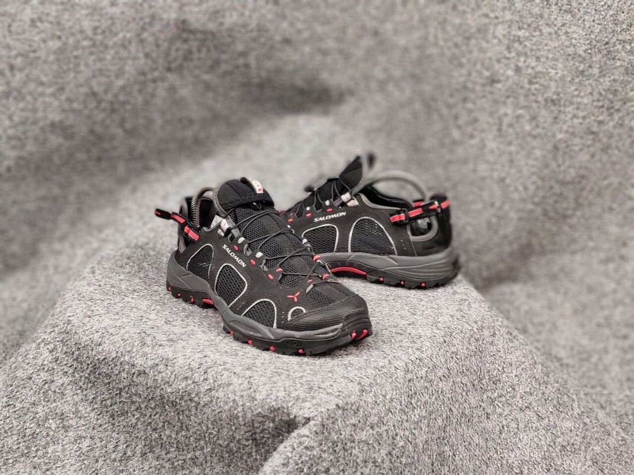 Salomon Vintage Salomon Techamphibian Hiking Vented Casual Shoes Size US 7.5 / EU 40-41 - 16 Thumbnail