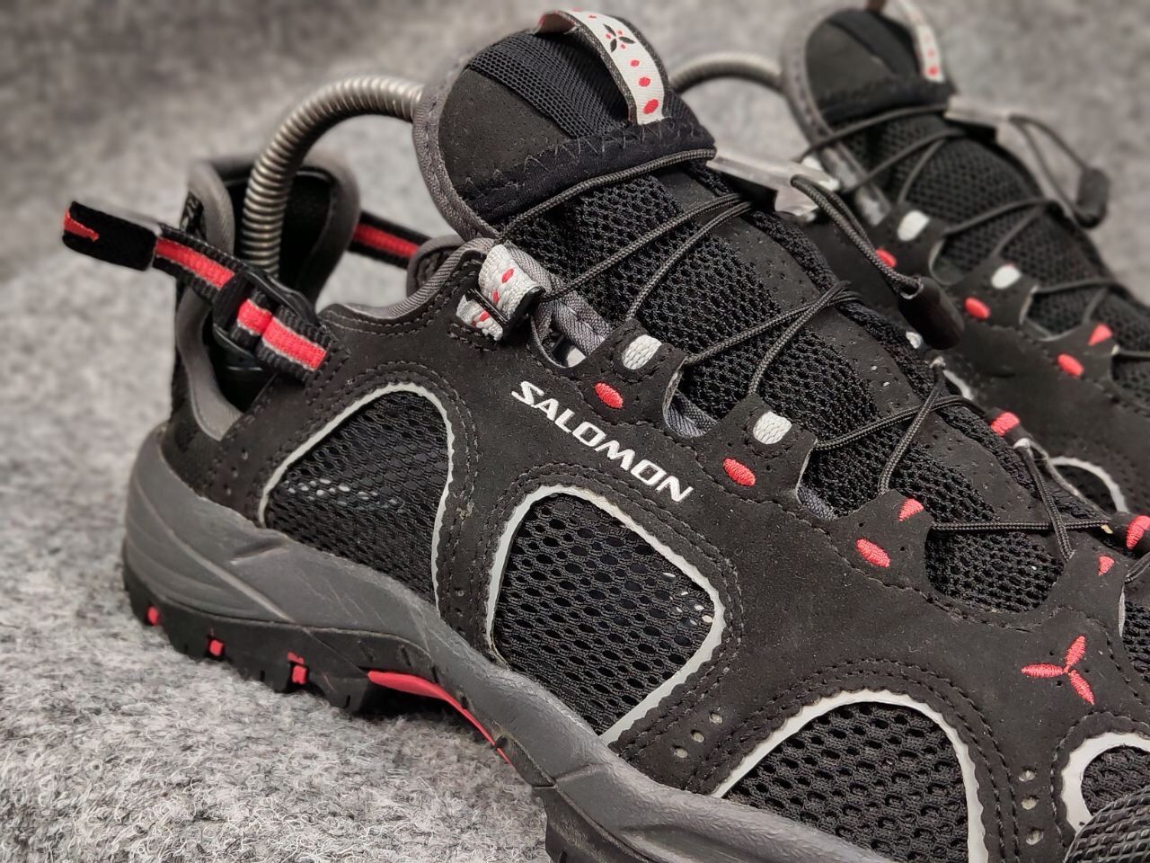 Salomon Vintage Salomon Techamphibian Hiking Vented Casual Shoes Size US 7.5 / EU 40-41 - 12 Thumbnail