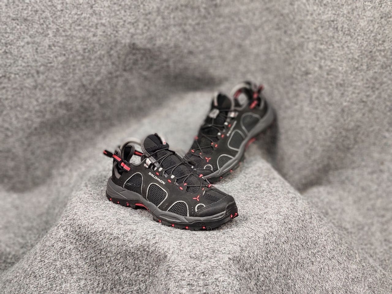 Salomon Vintage Salomon Techamphibian Hiking Vented Casual Shoes Size US 7.5 / EU 40-41 - 2 Thumbnail