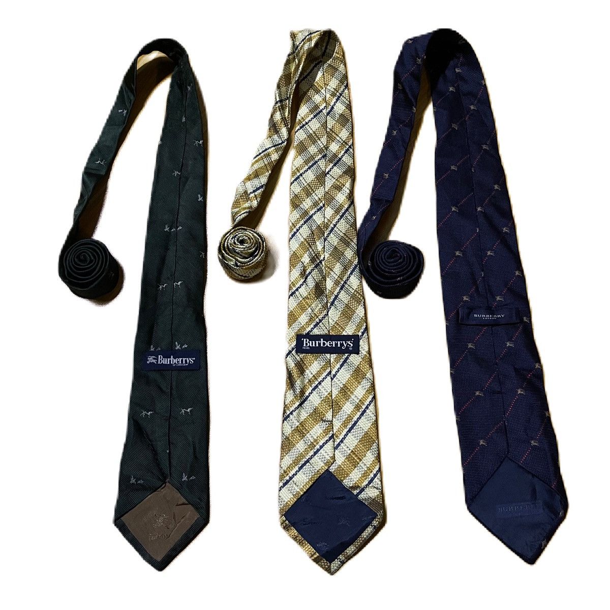 Burberry Lot of 3 BURBERRY tie necktie Size ONE SIZE - 1 Thumbnail