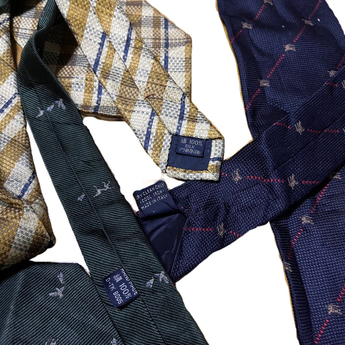 Burberry Lot of 3 BURBERRY tie necktie Size ONE SIZE - 5 Thumbnail