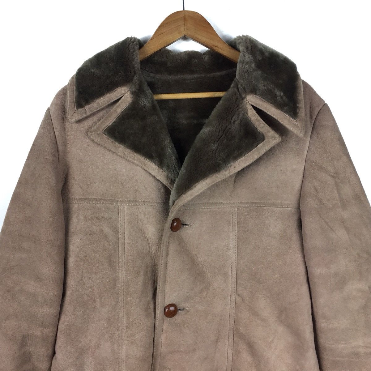 Other Sheepskin jacket huntiq furriers winter jacket Size US S / EU 44-46 / 1 - 2 Thumbnail