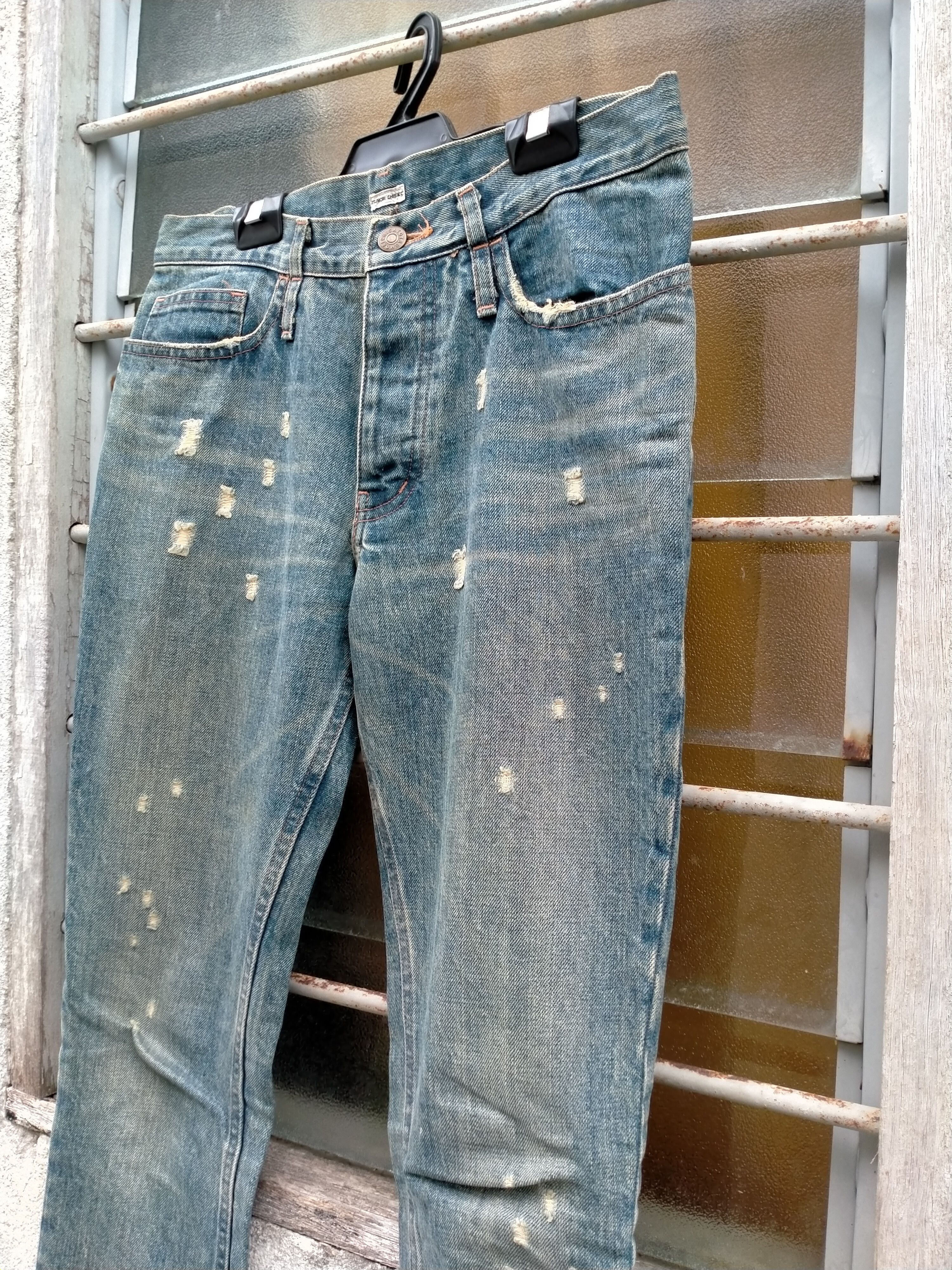 Tsumori Chisato Tsumori Chisato Distressed Jeans Size 30" / US 8 / IT 44 - 3 Thumbnail