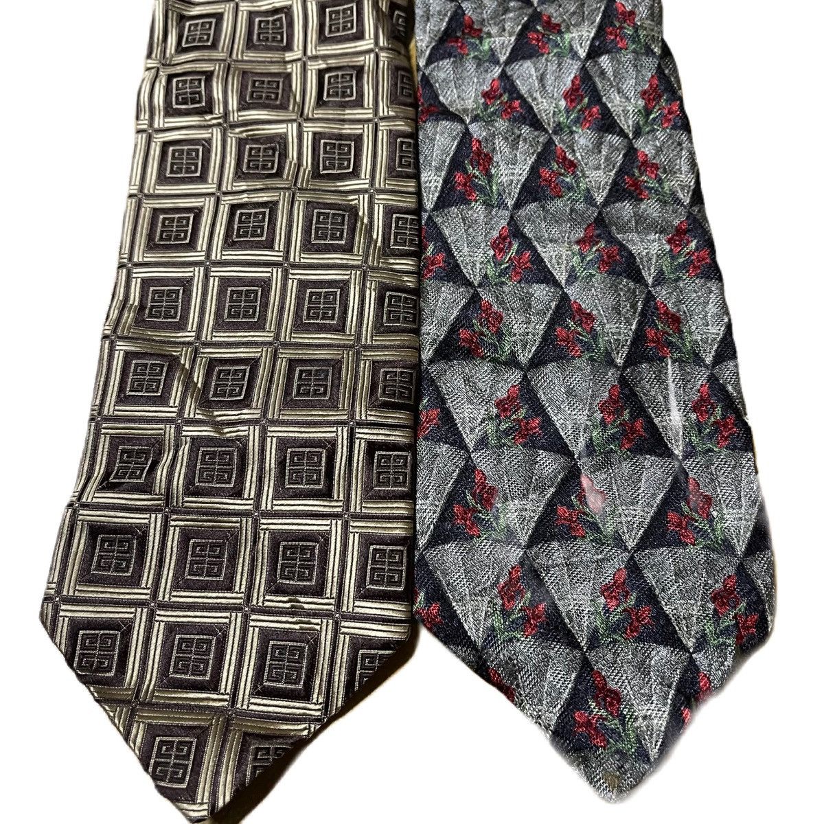 Givenchy Lot of 2 GIVENCHY tie necktie Size ONE SIZE - 3 Thumbnail
