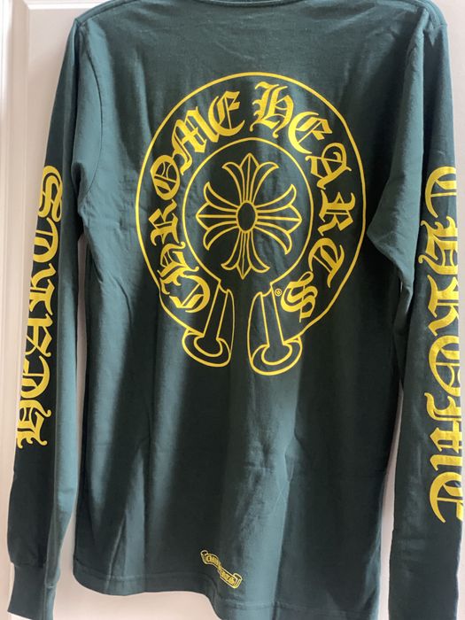 Chrome Hearts Chrome Hearts Horseshoe Logo Long Sleeves T-shirt | Grailed