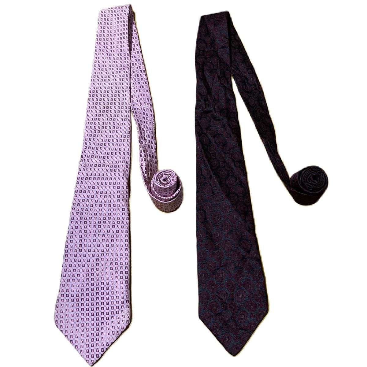Fendi Lot of 2 FENDI tie necktie Size ONE SIZE - 2 Thumbnail