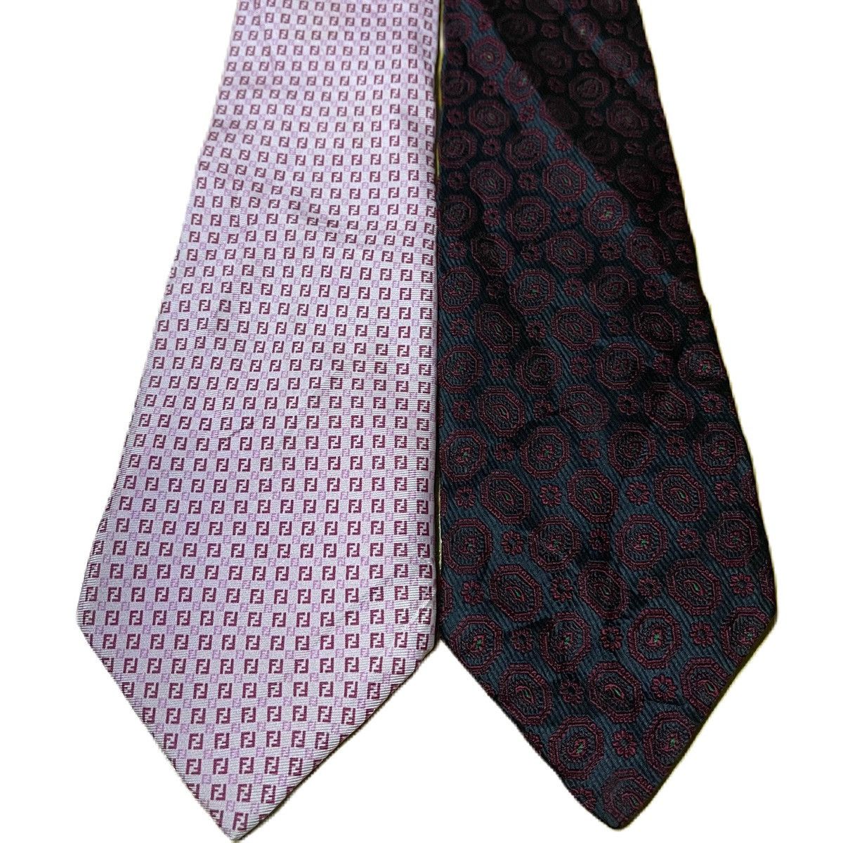 Fendi Lot of 2 FENDI tie necktie Size ONE SIZE - 3 Thumbnail