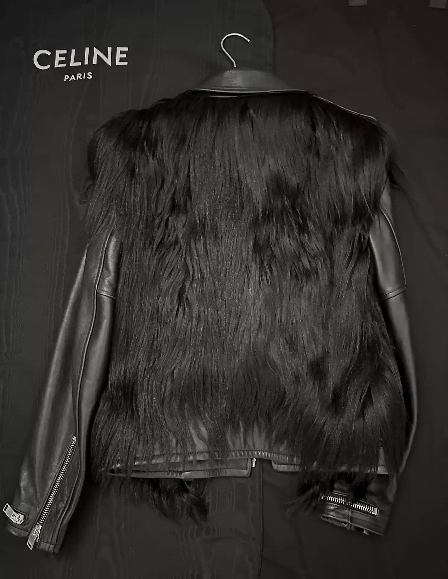 Saint Laurent Paris Saint Laurent Archive 13Aw Horse Hair Leather Jacket Size US S / EU 44-46 / 1 - 2 Thumbnail