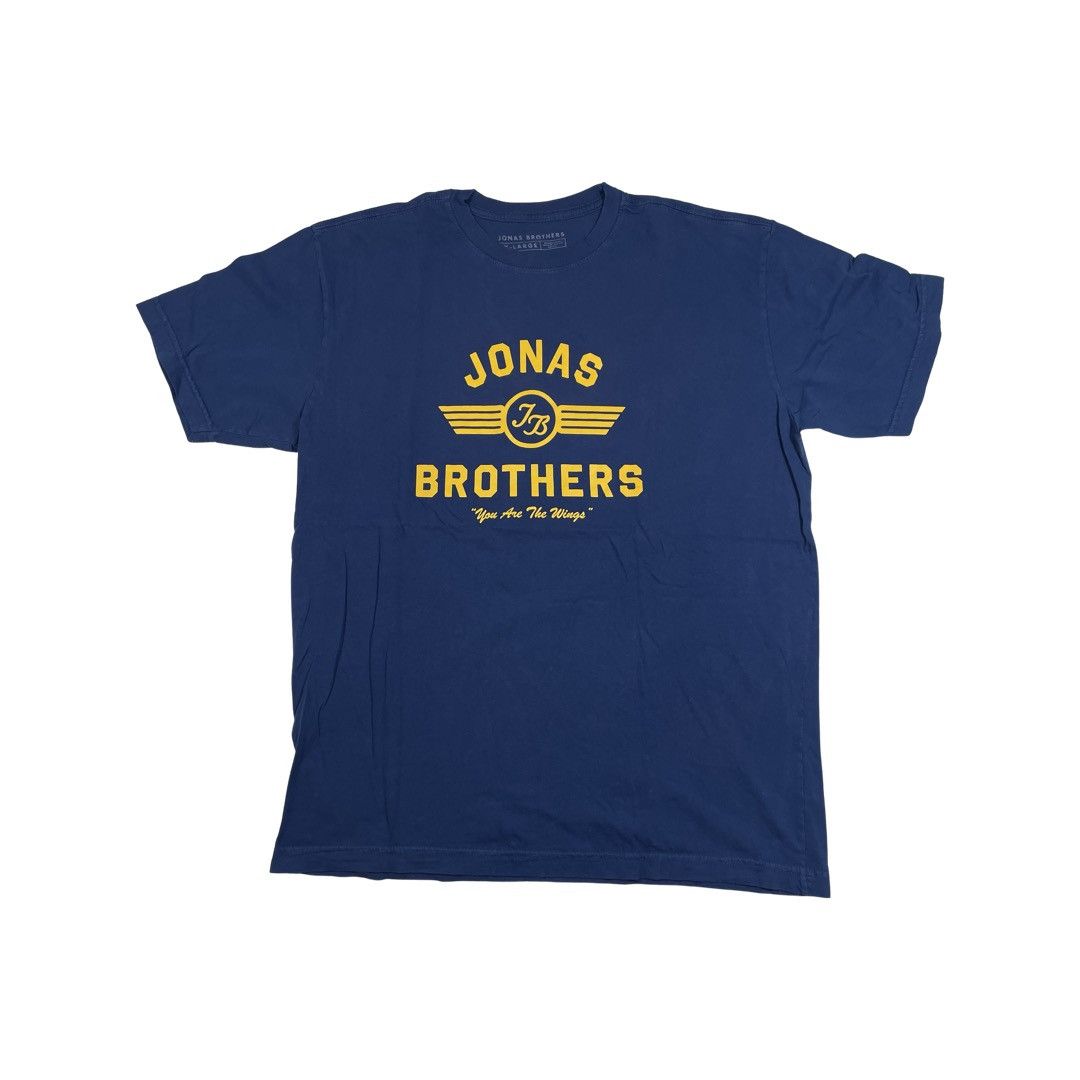 Band Tees Limited Edition Jonas Brothers You Are The Wings XL Blue Tee