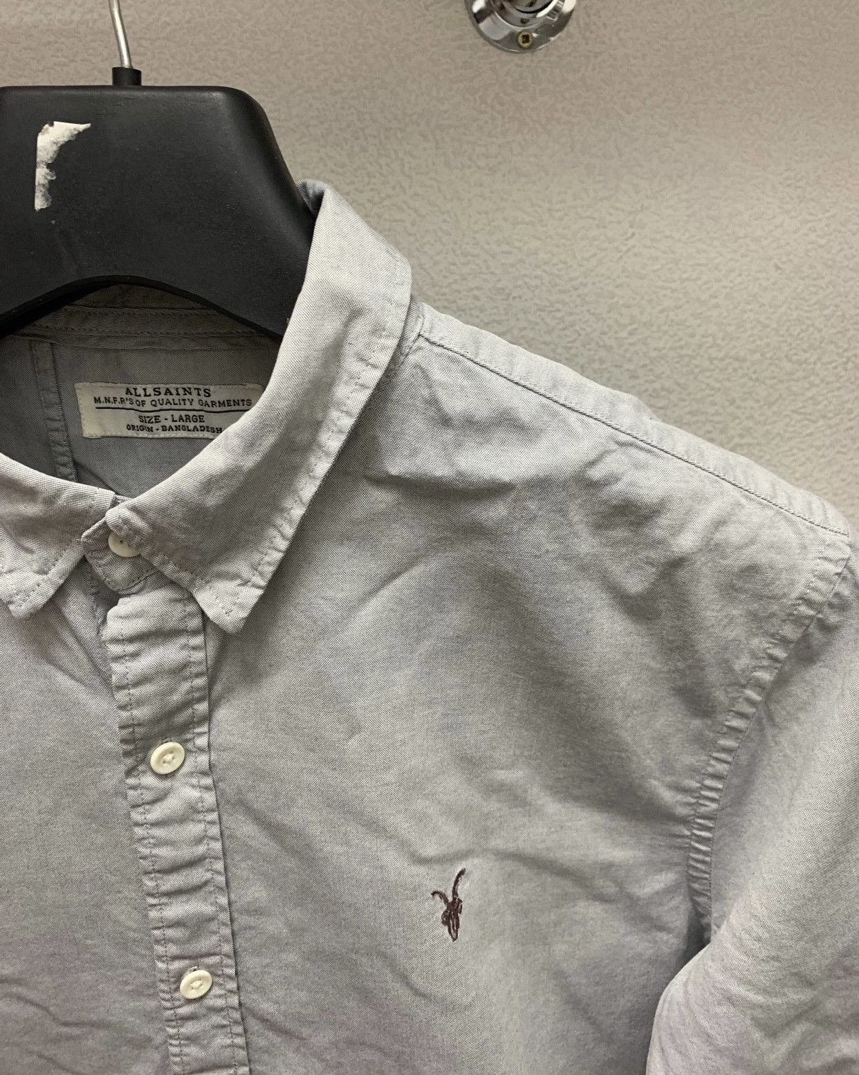 Allsaints Allsaints shirt shirt sleeve L size Size US L / EU 52-54 / 3 - 2 Thumbnail