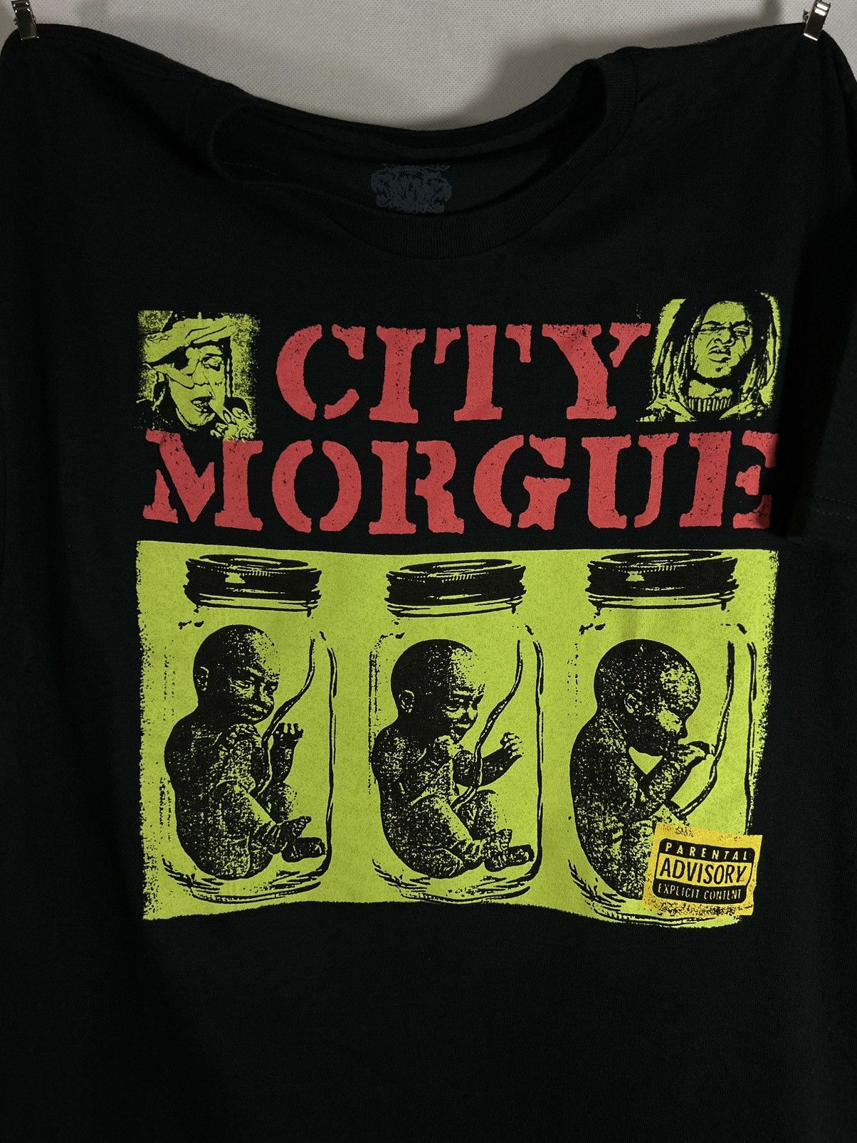 Band Tees × City Morgue × Rap Tees City morgue volume 3 bottom of the barrel tee Size US XL / EU 56 / 4 - 2 Thumbnail