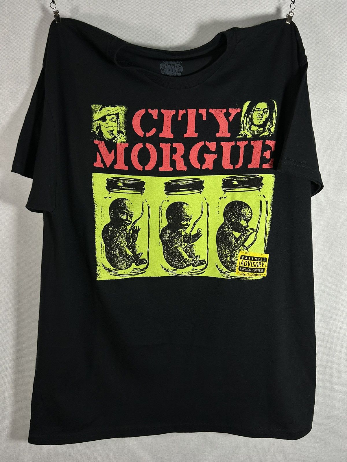 Band Tees × City Morgue × Rap Tees City morgue volume 3 bottom of the barrel tee Size US XL / EU 56 / 4 - 1 Thumbnail