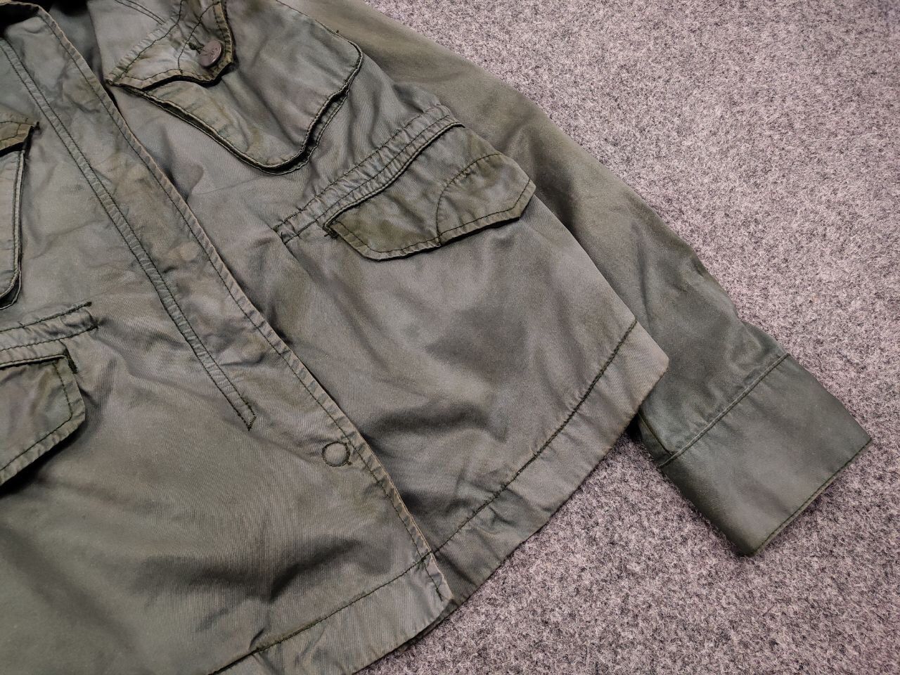 DENHAM Vintage Denham Hobo Japanese Garment dyed Pocket Jacket Size M / US 6-8 / IT 42-44 - 13 Thumbnail