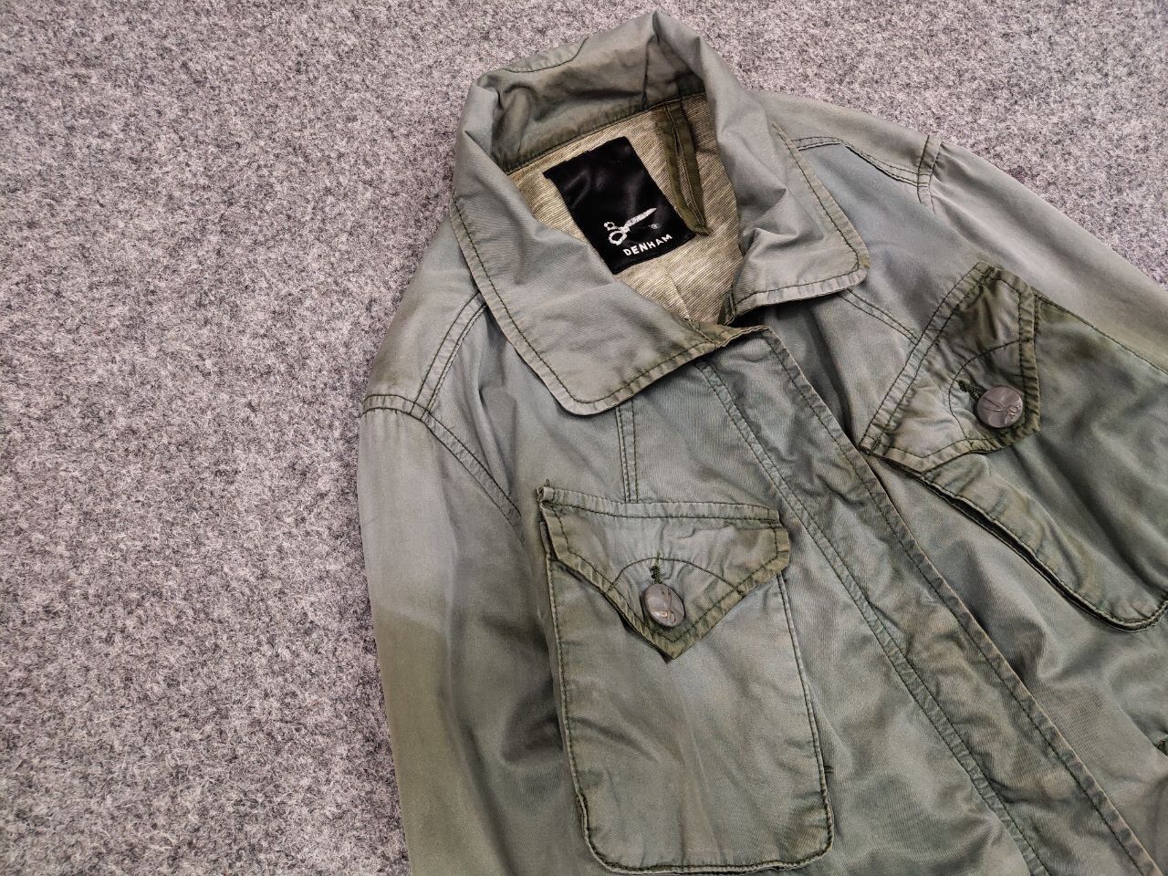 DENHAM Vintage Denham Hobo Japanese Garment dyed Pocket Jacket Size M / US 6-8 / IT 42-44 - 7 Thumbnail