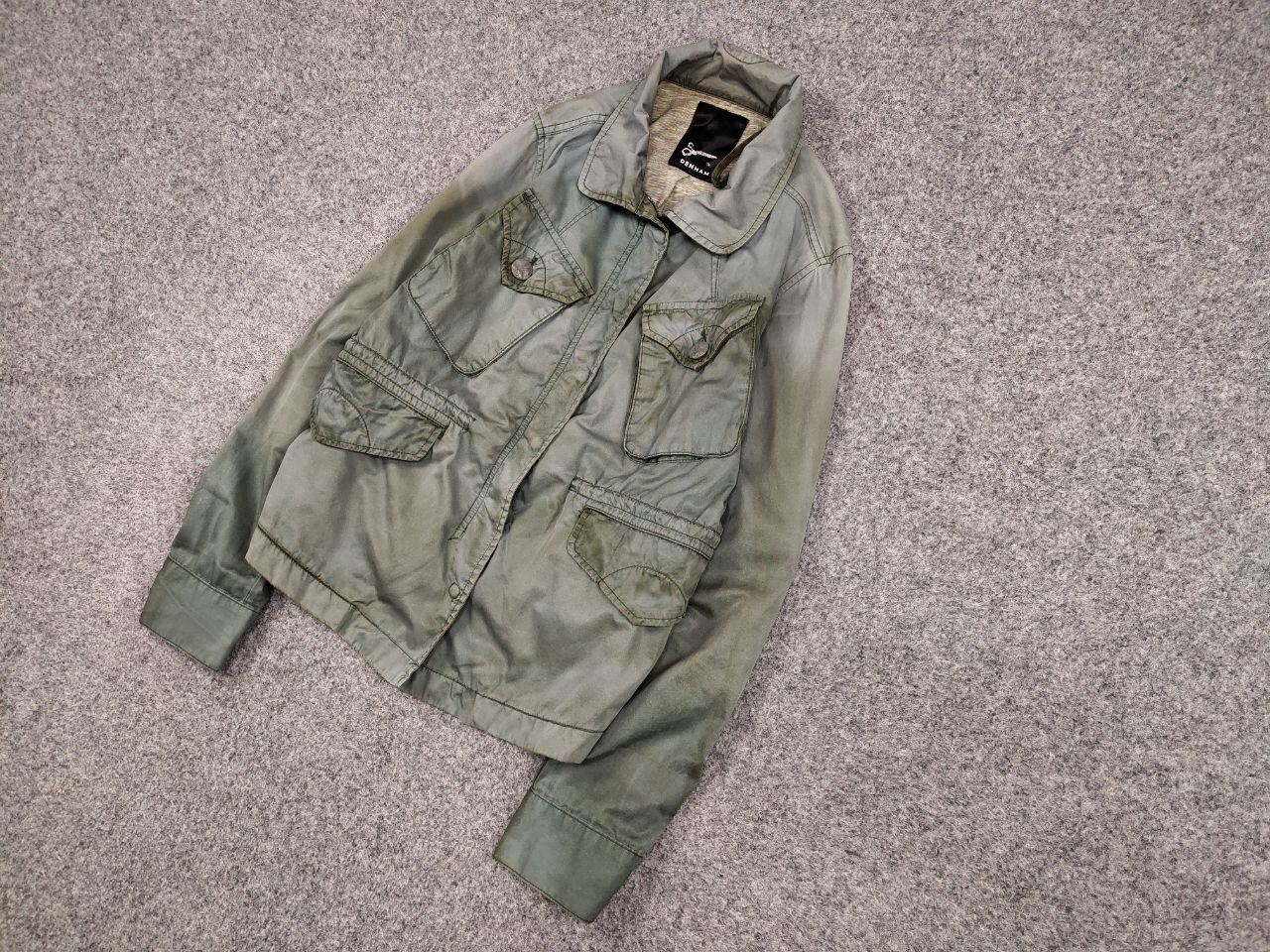 DENHAM Vintage Denham Hobo Japanese Garment dyed Pocket Jacket Size M / US 6-8 / IT 42-44 - 3 Thumbnail