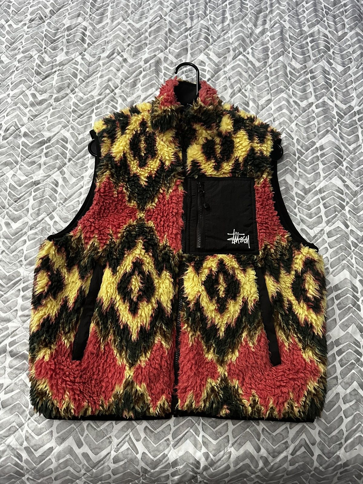 Stussy Stussy Filmore Sherpa Vest Size US S / EU 44-46 / 1 - 1 Thumbnail