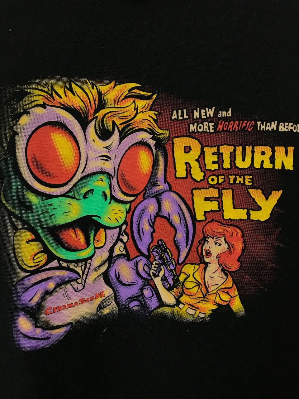 Other Return of the Fly cult movie tee Size US L / EU 52-54 / 3 - 3 Thumbnail