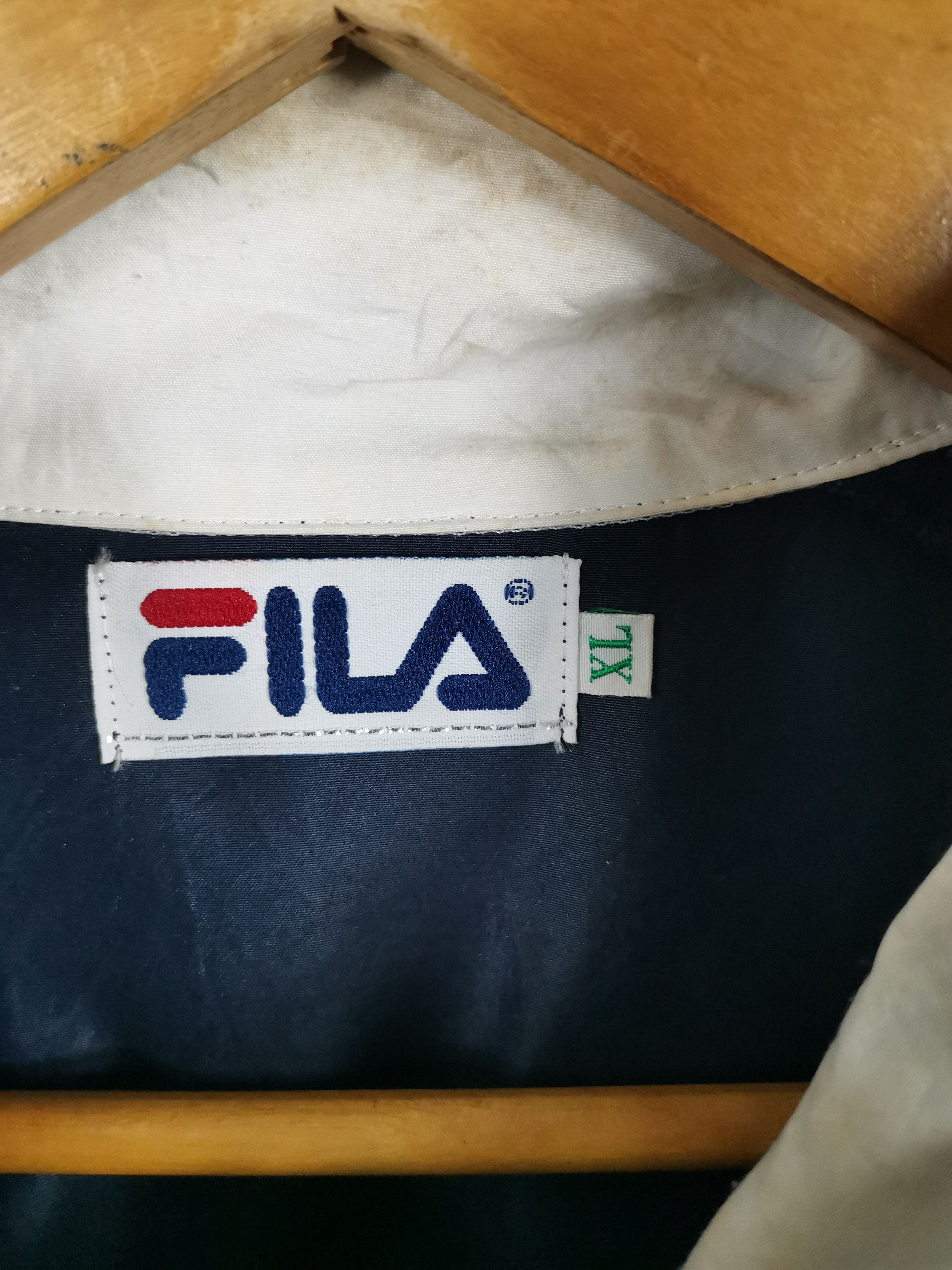 Fila Vintage Fila Windbreaker Jacket Size US XL / EU 56 / 4 - 5 Thumbnail