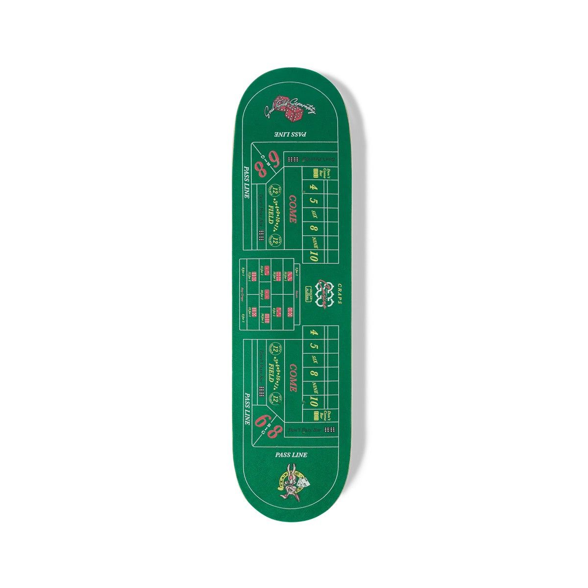 Huf HUF x Freddie Gibbs Craps Skate Deck Size ONE SIZE - 1 Thumbnail