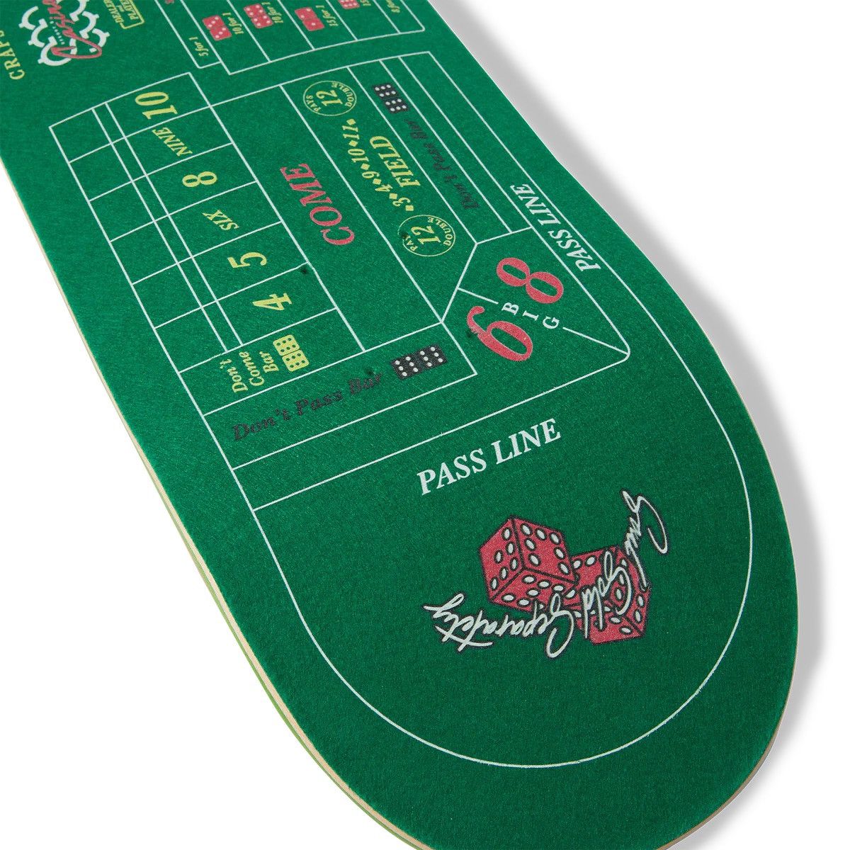 Huf HUF x Freddie Gibbs Craps Skate Deck Size ONE SIZE - 5 Thumbnail