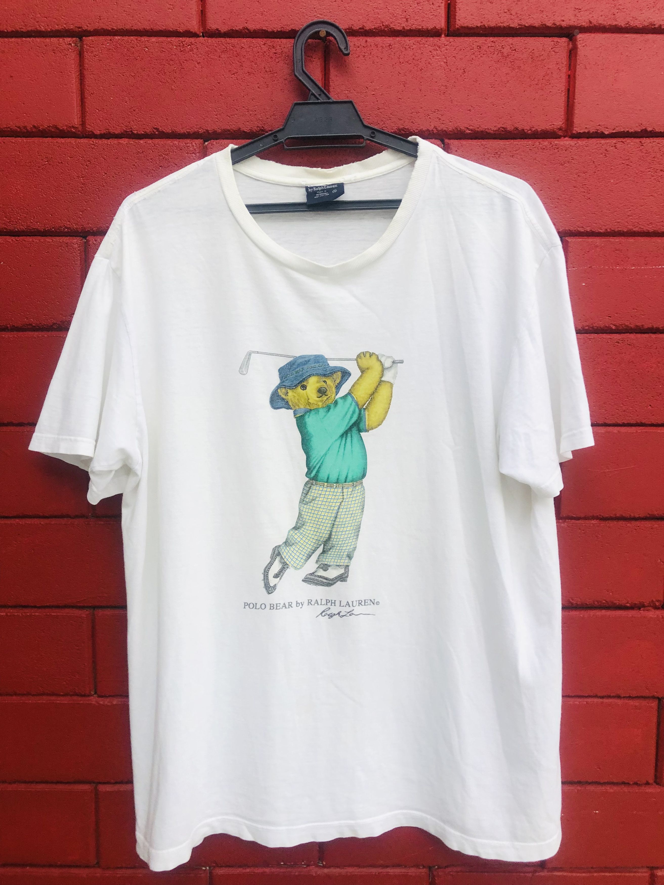 Polo Ralph Lauren Vintage Polo Bear Ralph Lauren Streetwear Fashion Style Size US L / EU 52-54 / 3 - 1 Thumbnail