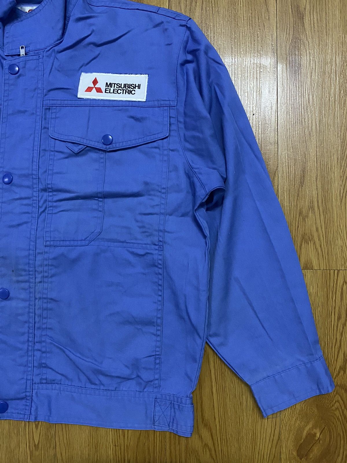 Japanese Brand Mitsubishi Electric Patch Logo Workwear Jacket Size US M / EU 48-50 / 2 - 3 Thumbnail