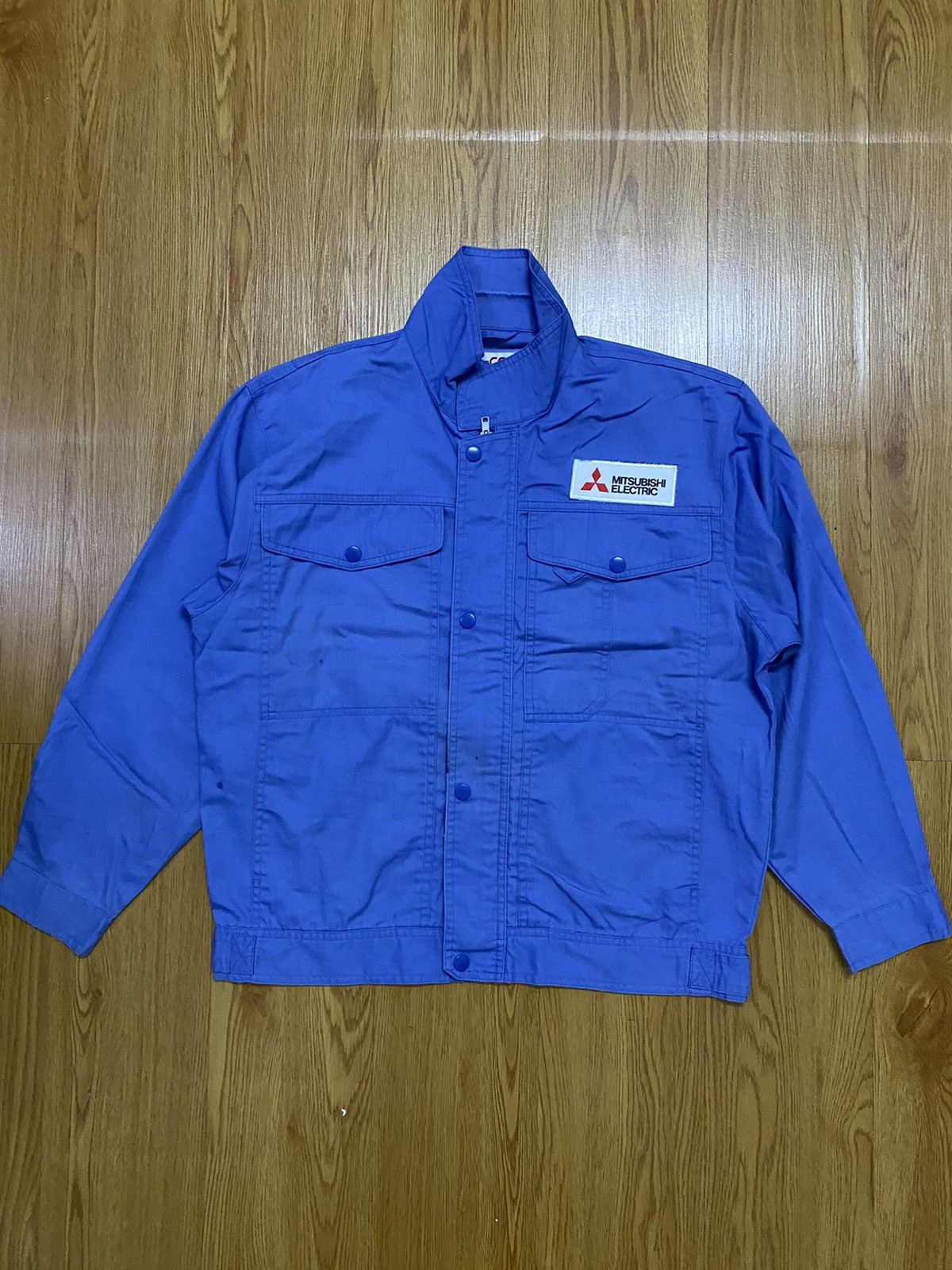 Japanese Brand Mitsubishi Electric Patch Logo Workwear Jacket Size US M / EU 48-50 / 2 - 1 Thumbnail