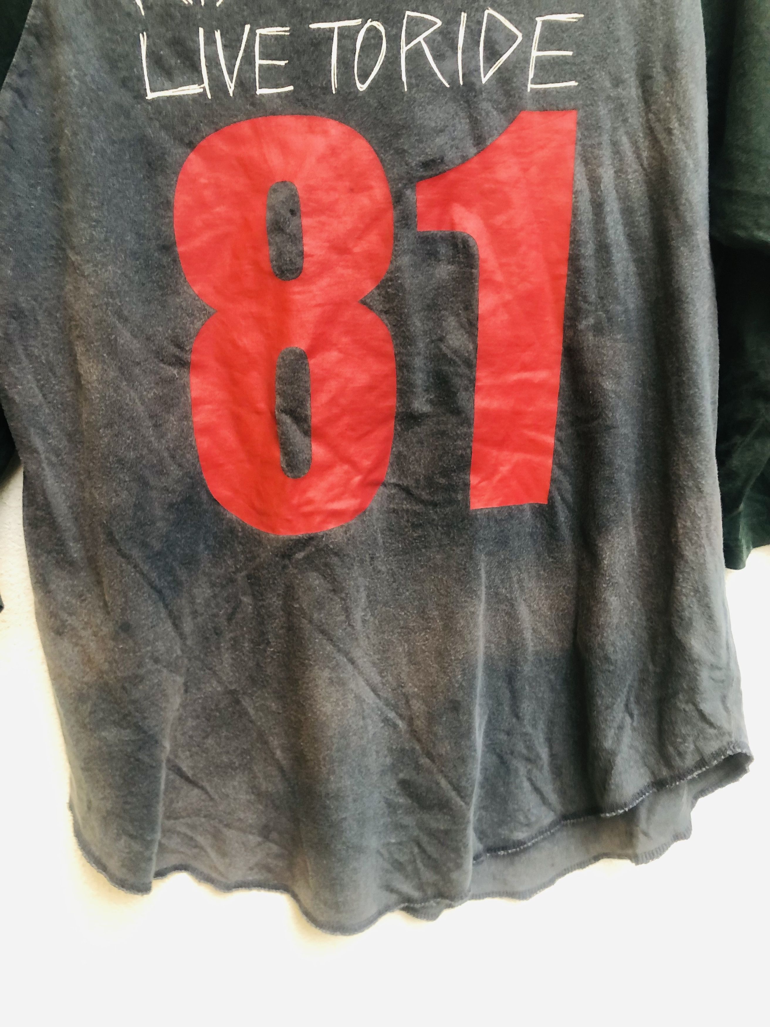 Japanese Brand × PPFM × Vintage Vintage PPFM Ride To live Japanese Designed Fashion Style Size US M / EU 48-50 / 2 - 10 Thumbnail