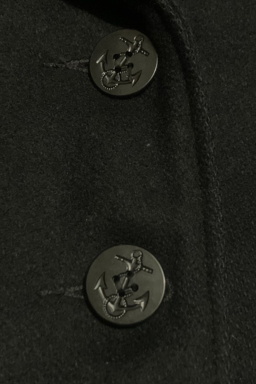 Schott Vintage SCHOTT NYC US 740N Peacoat Jacket Navy Wool Size US L / EU 52-54 / 3 - 2 Thumbnail