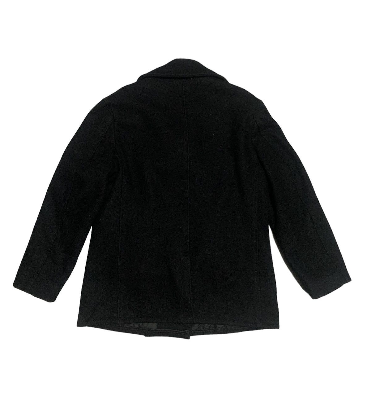 Schott Vintage SCHOTT NYC US 740N Peacoat Jacket Navy Wool Size US L / EU 52-54 / 3 - 3 Thumbnail