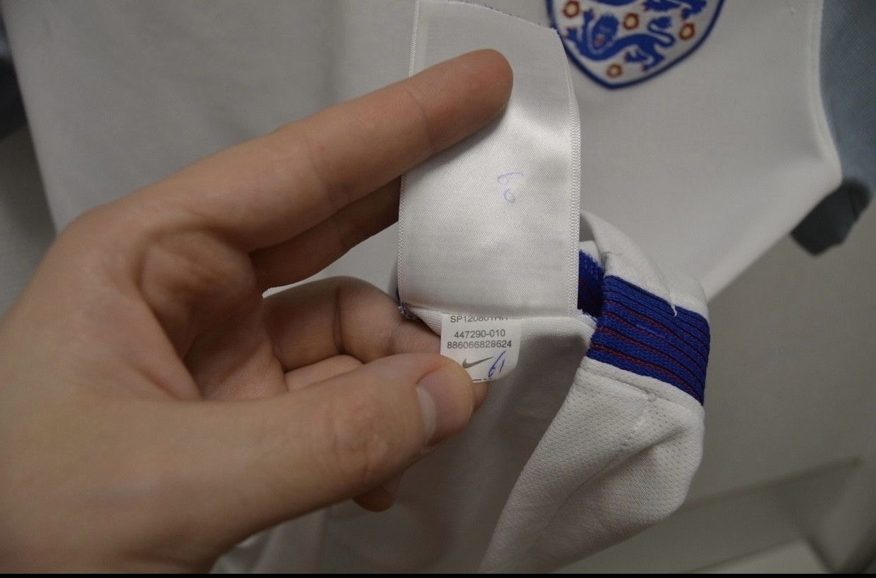 Nike England Nike soccer jersey white S Size US S / EU 44-46 / 1 - 2 Thumbnail
