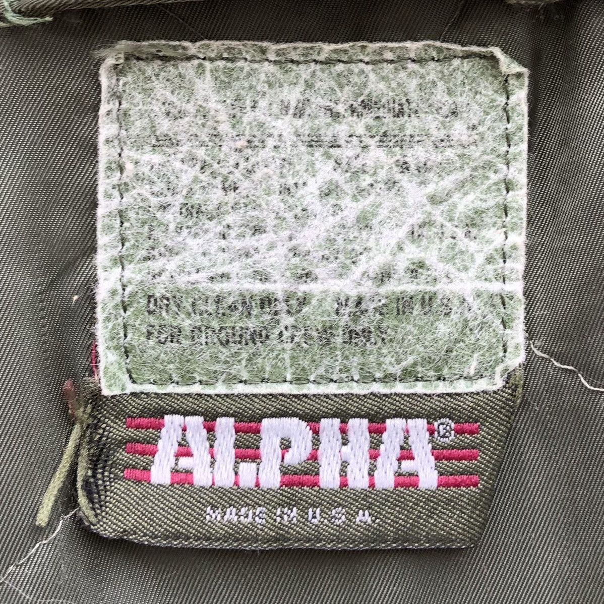 Alpha Industries Vintage Alpha Industries MA-1 Flyer's Bomber Jacket Size US L / EU 52-54 / 3 - 17 Thumbnail