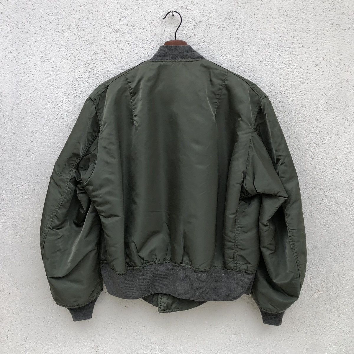 Alpha Industries Vintage Alpha Industries MA-1 Flyer's Bomber Jacket Size US L / EU 52-54 / 3 - 4 Thumbnail