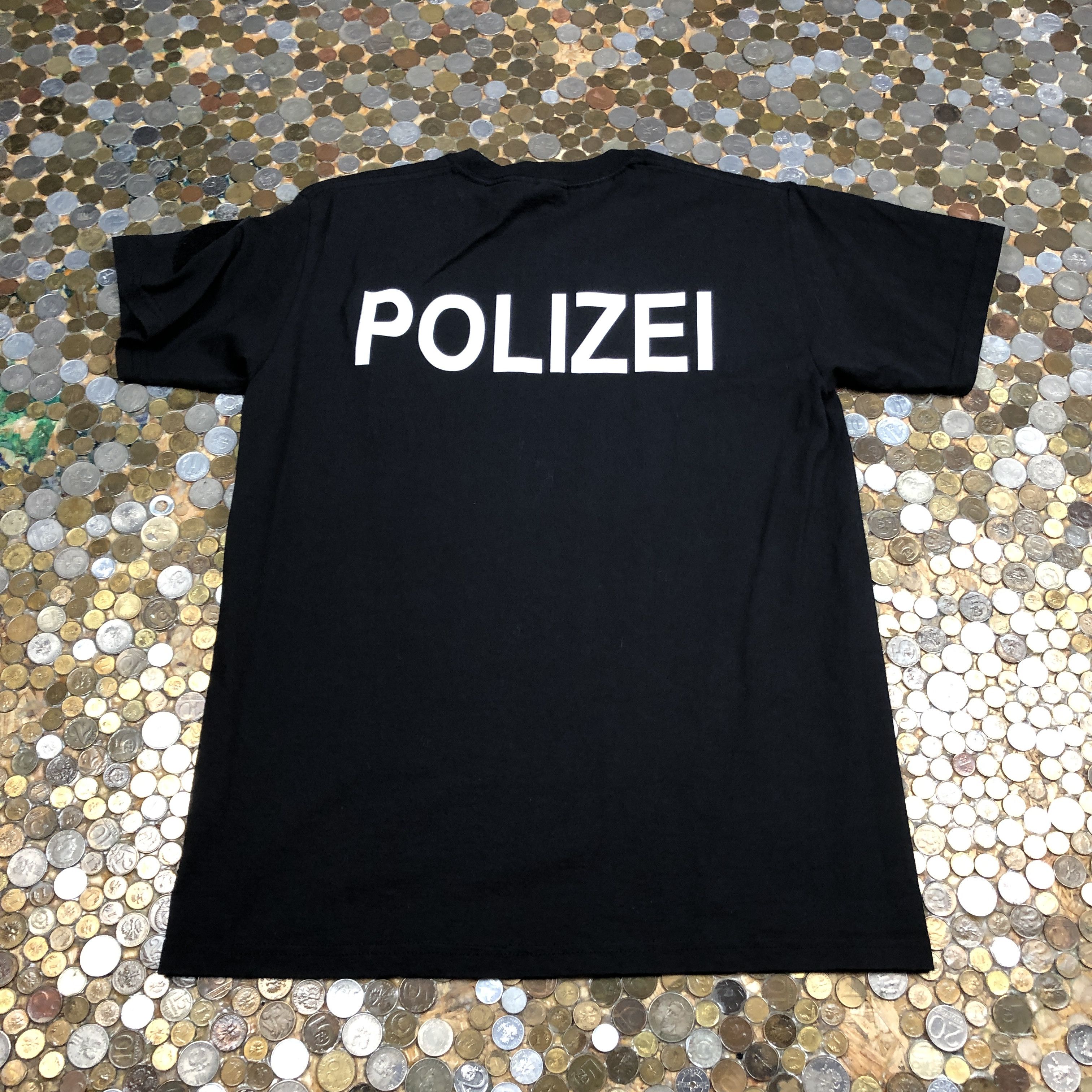 Vintage Polizei T-shirt for collection Size US S / EU 44-46 / 1 - 3 Thumbnail