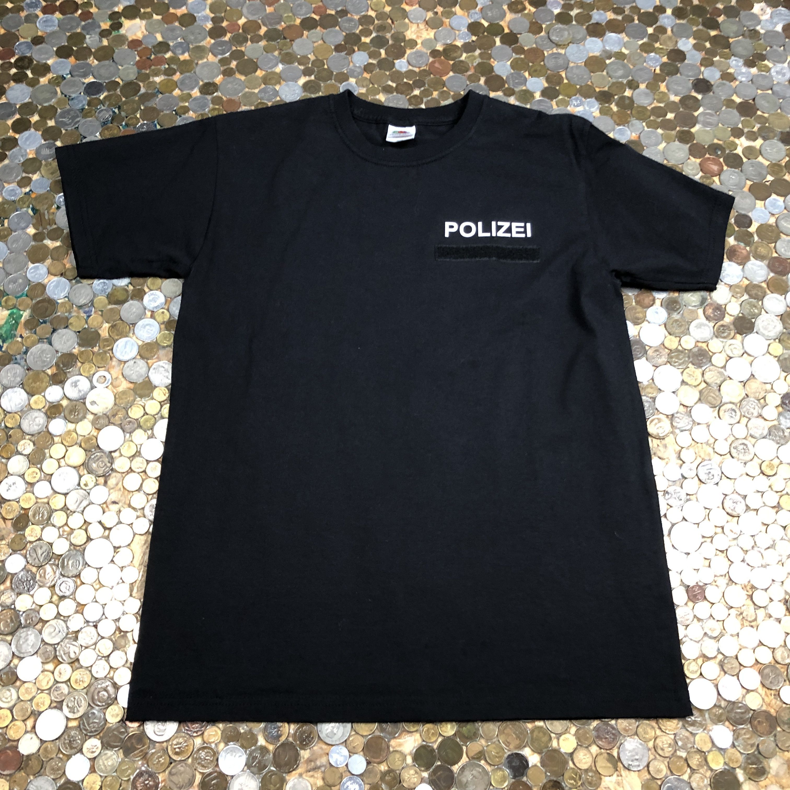 Vintage Polizei T-shirt for collection Size US S / EU 44-46 / 1 - 1 Thumbnail