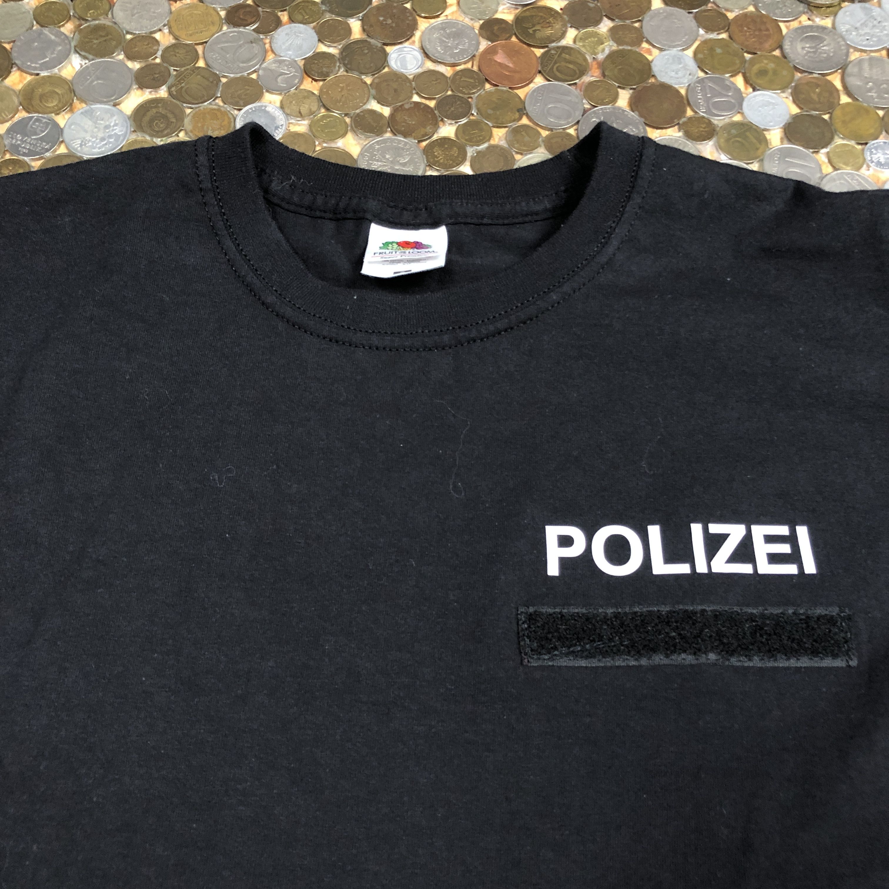 Vintage Polizei T-shirt for collection Size US S / EU 44-46 / 1 - 2 Thumbnail