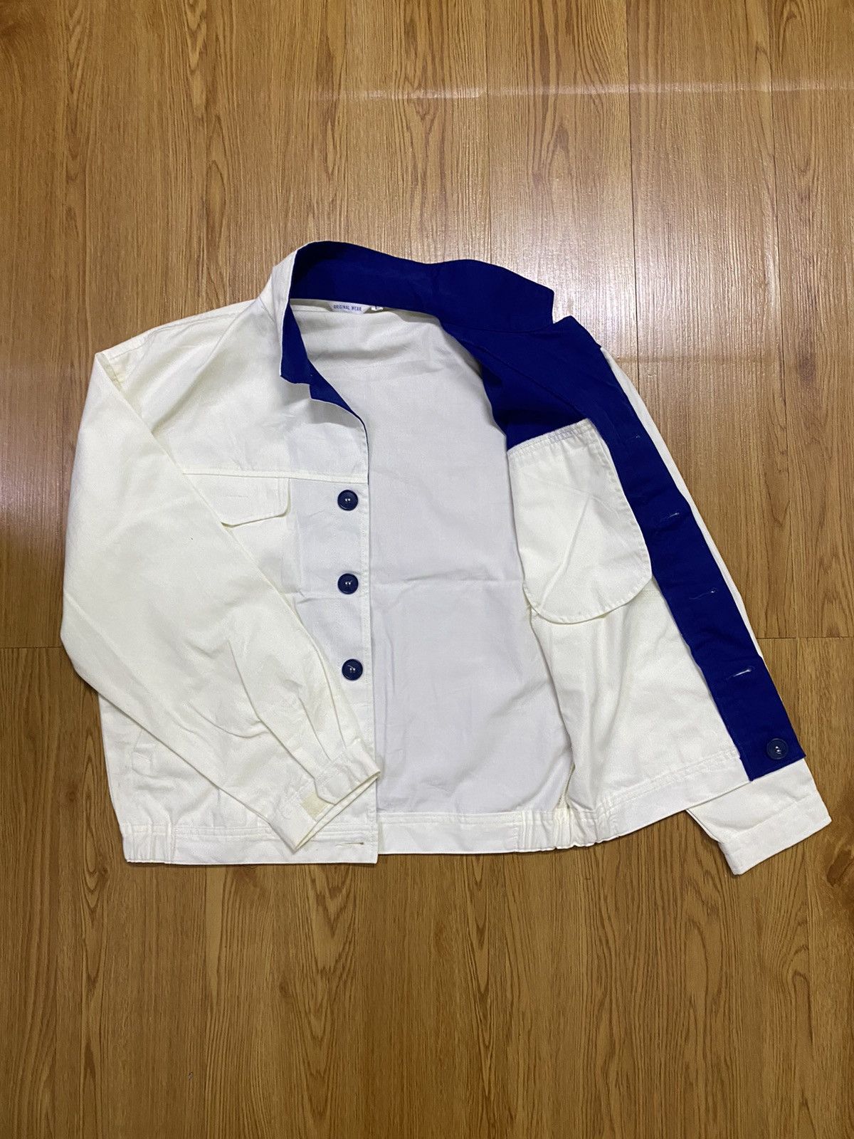 Japanese Brand Vintage Suzuki Patch Logo Buttons Workwear Jacket Size US L / EU 52-54 / 3 - 2 Thumbnail